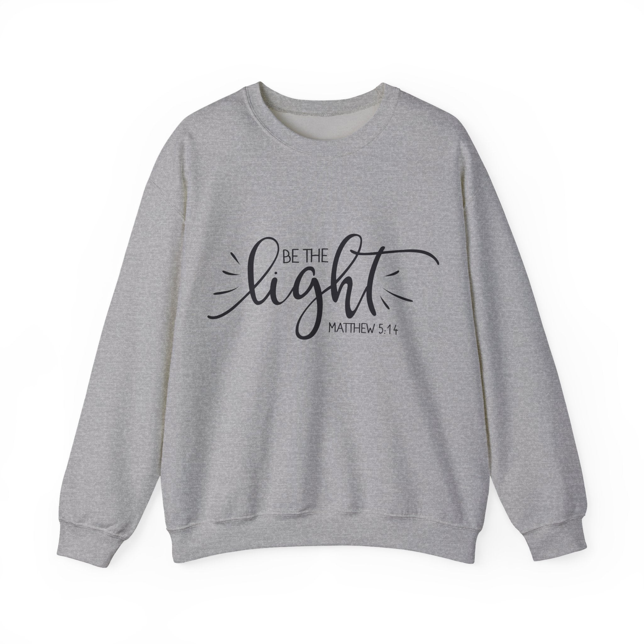 Be the Light - Matthew 5:14 | Crewneck Sweatshirt