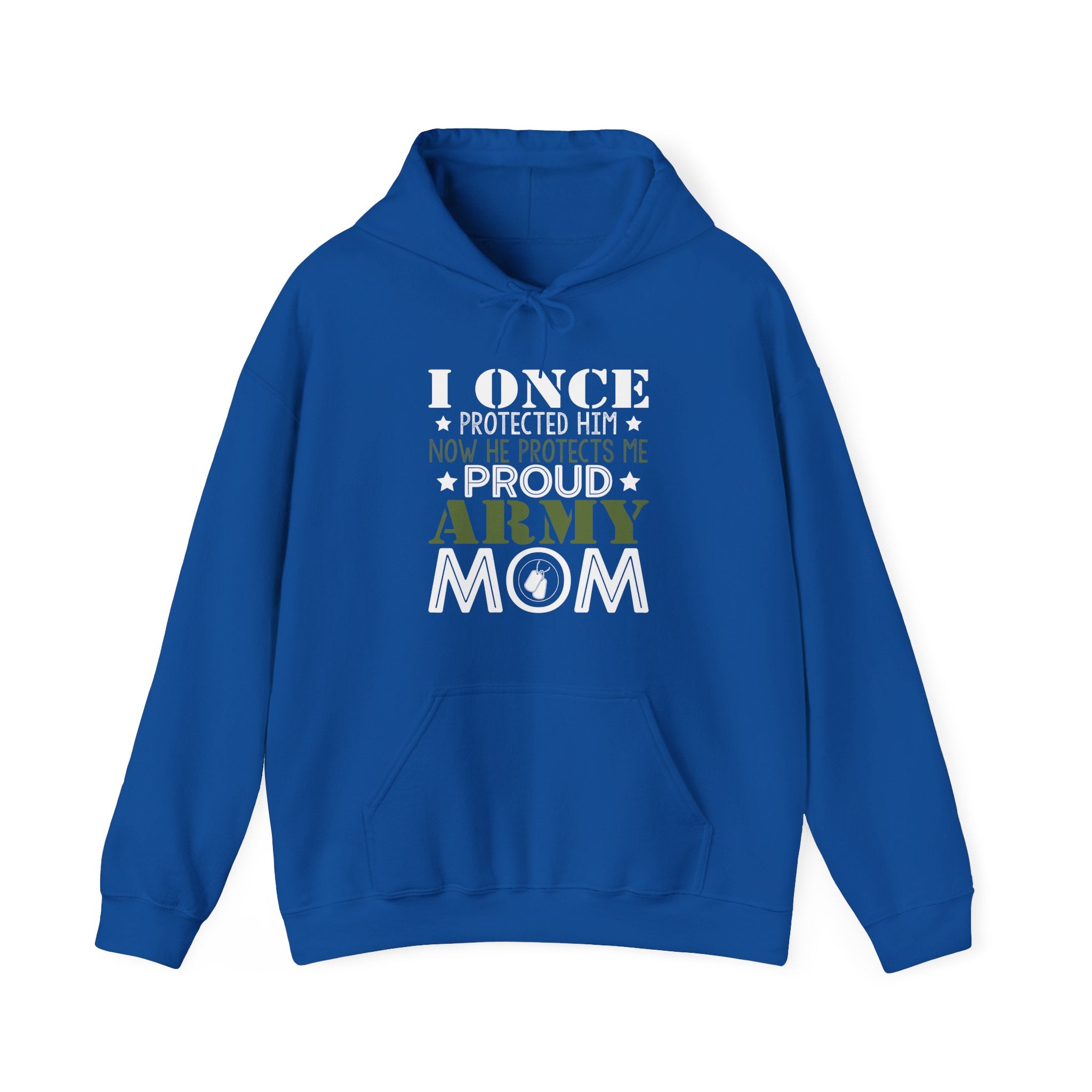 I Once Protected Him, Now He Protects Me. Proud Army Mom | Hoodie