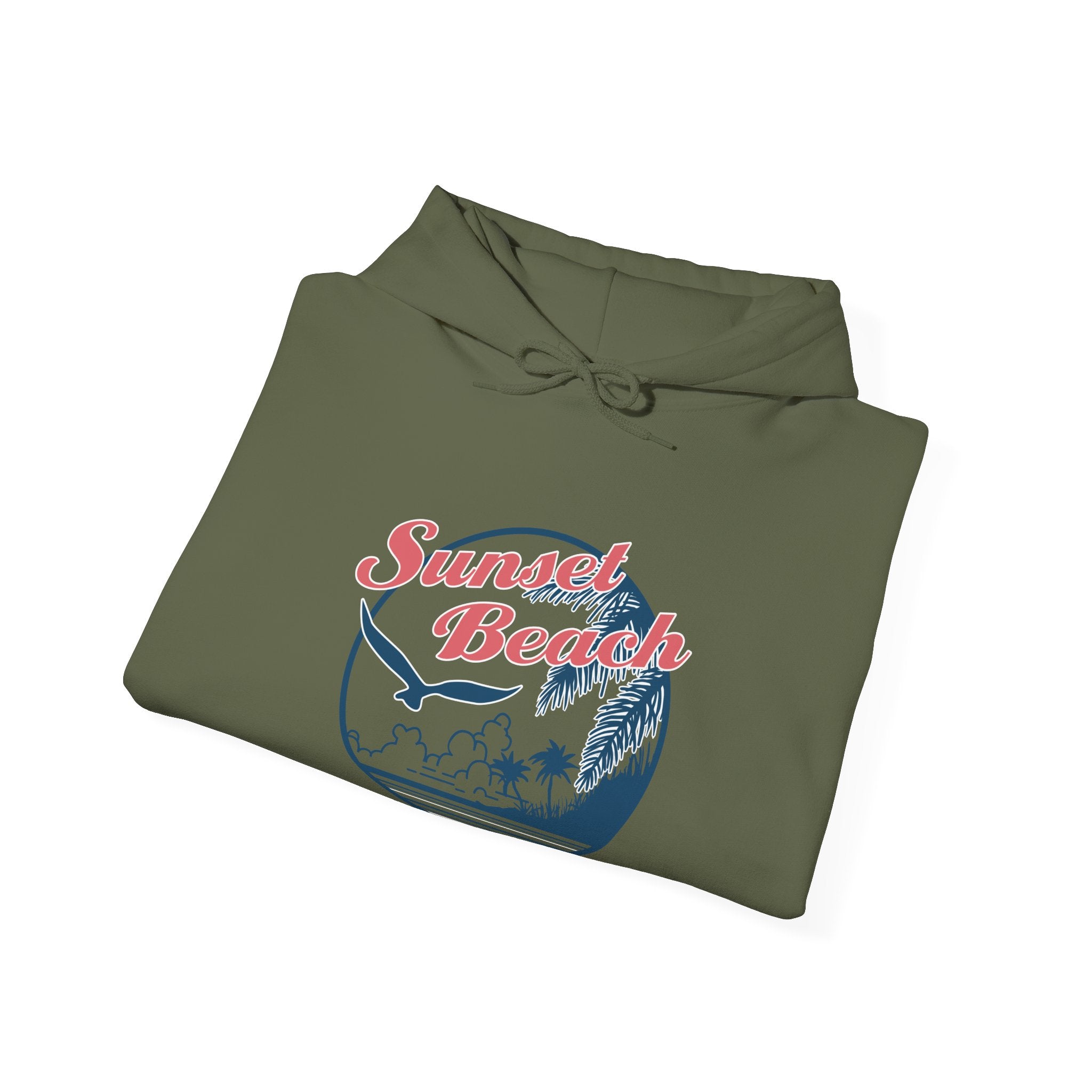 Sunset Beach, Birds and Ocean | Hoodie