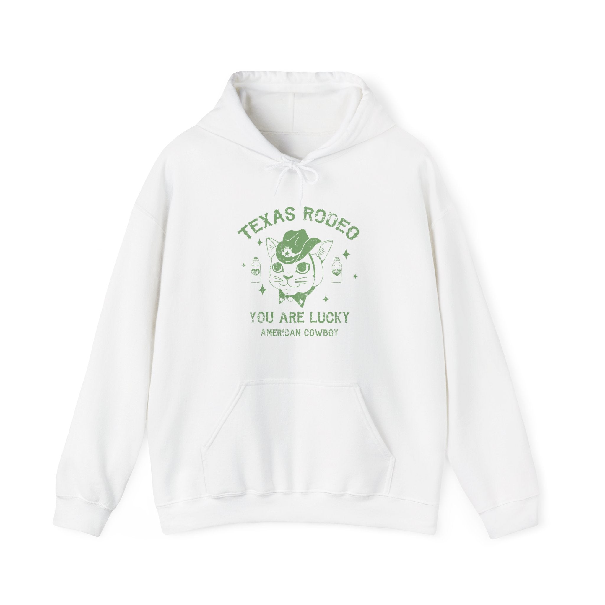 Texas Rodeo, You Are Lucky American Cowboy | Hoodie