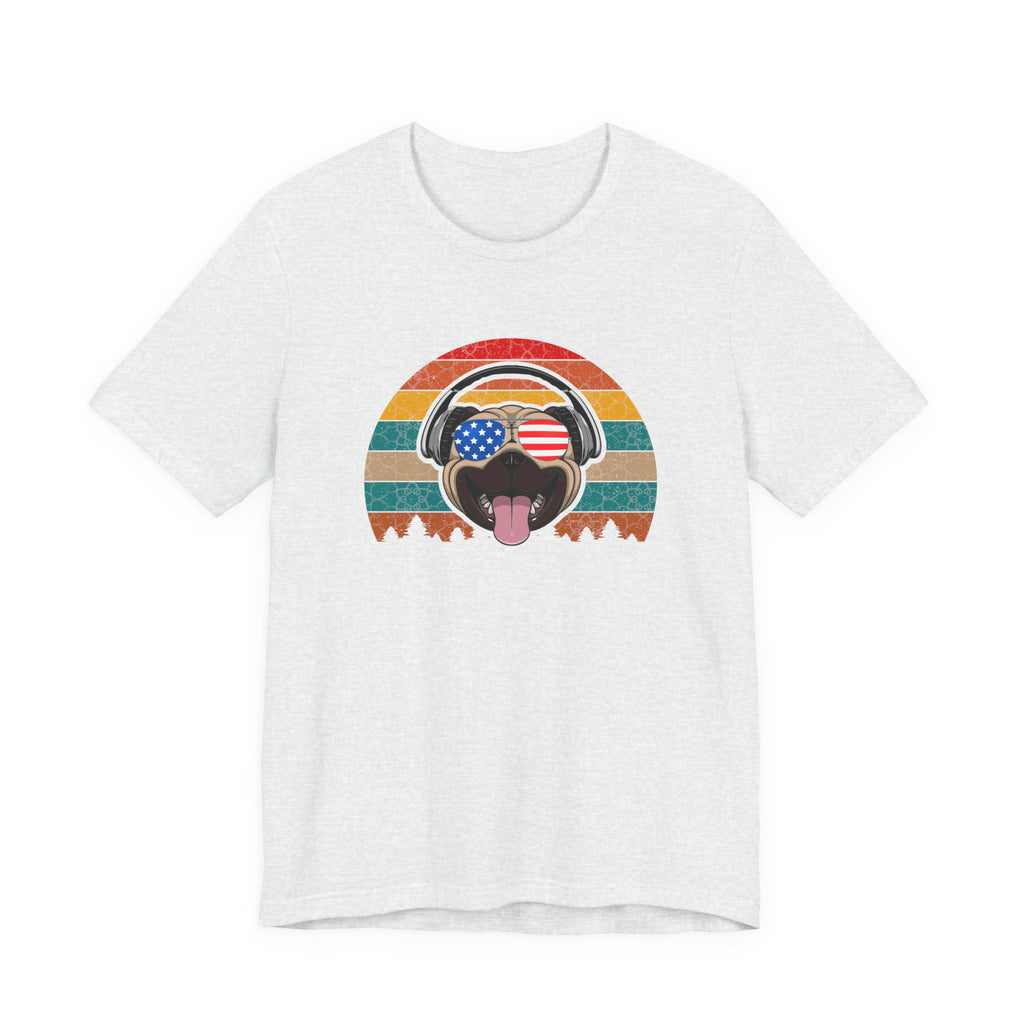 Happy American Pug | Tee