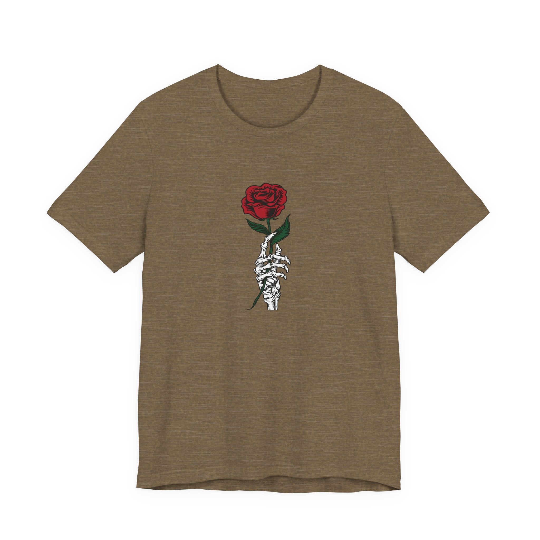 Rose in Skeleton Hand | Tee