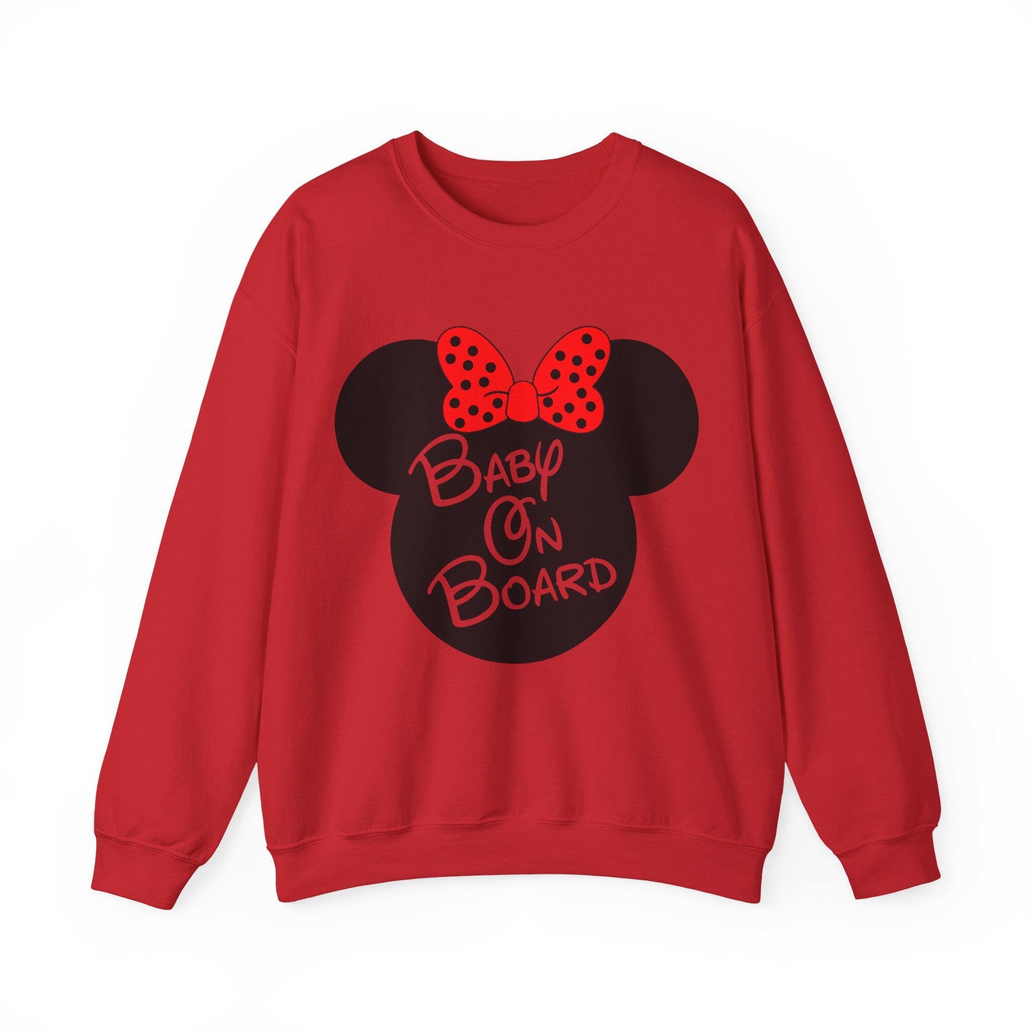 Baby on Board Mouse Ears | Crewneck Sweatshirt