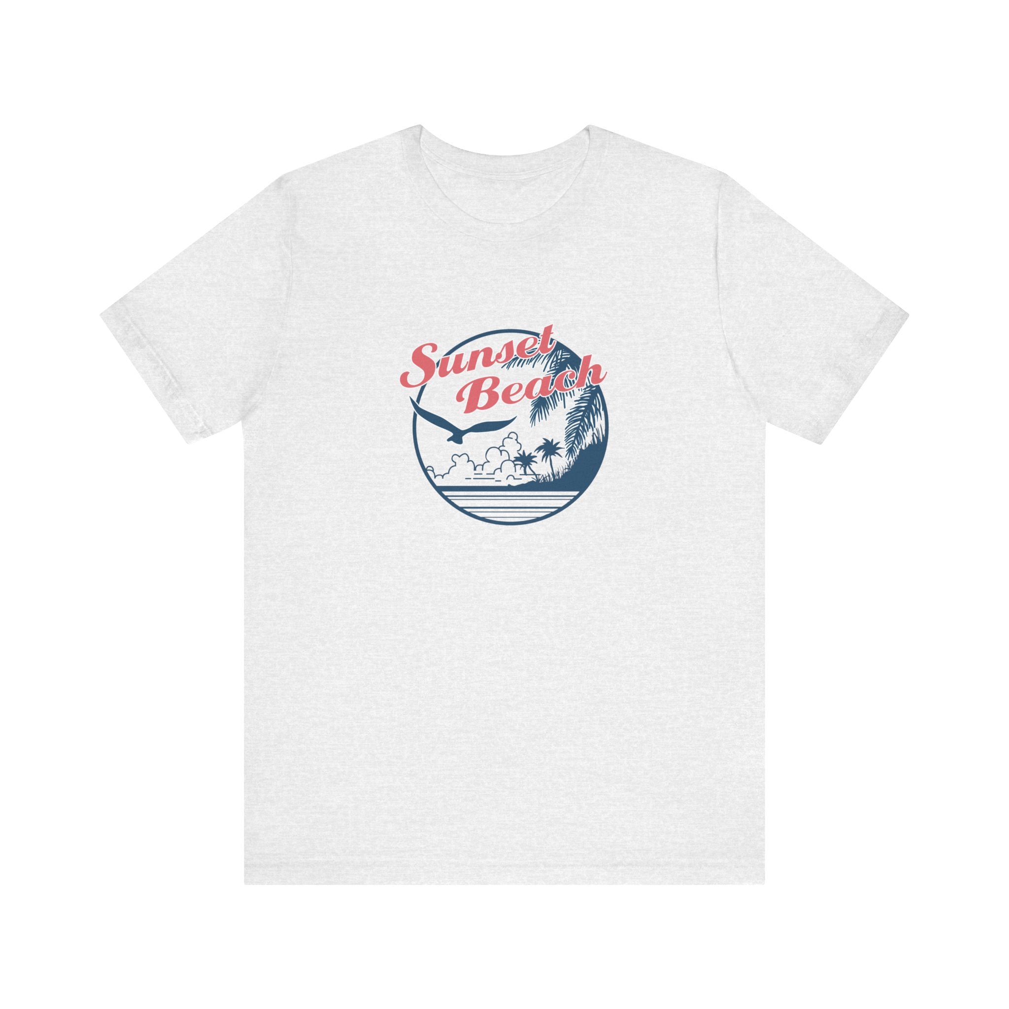 Sunset Beach, Birds and Ocean | Tee