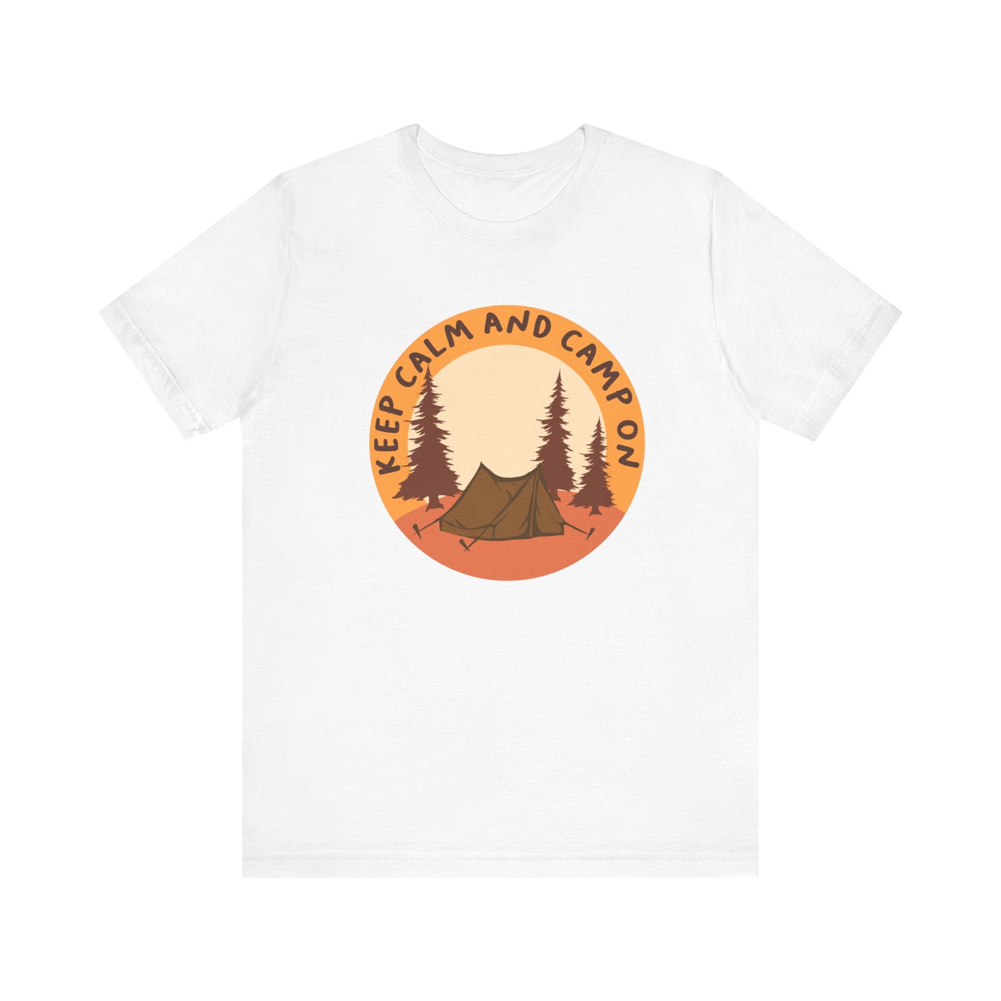 Keep Calm and Camp On | Tee