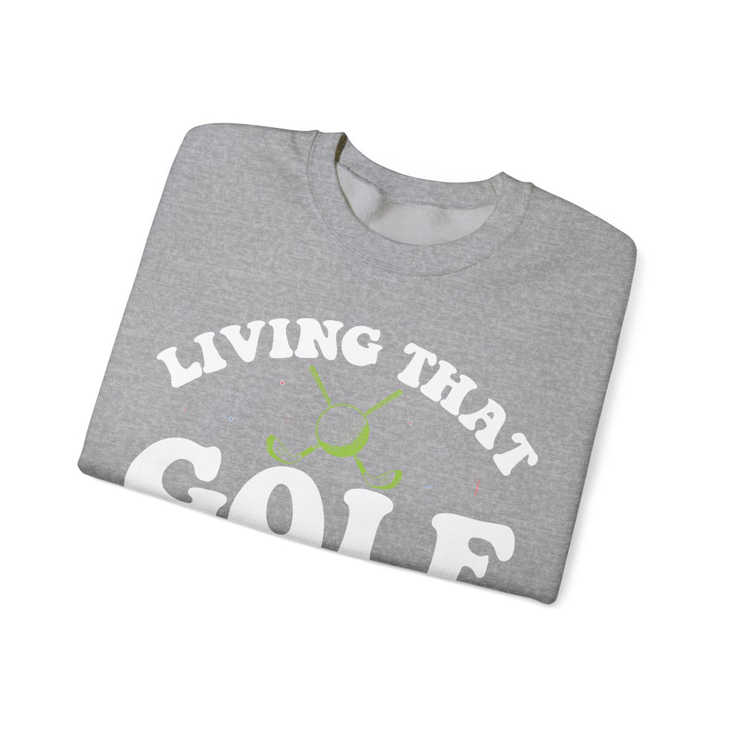 Living That Golf Mom Life | Crewneck Sweatshirt