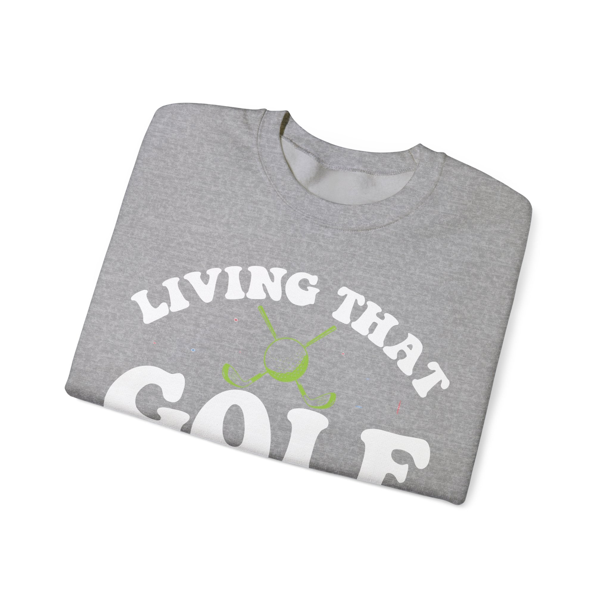 Living That Golf Mom Life | Crewneck Sweatshirt