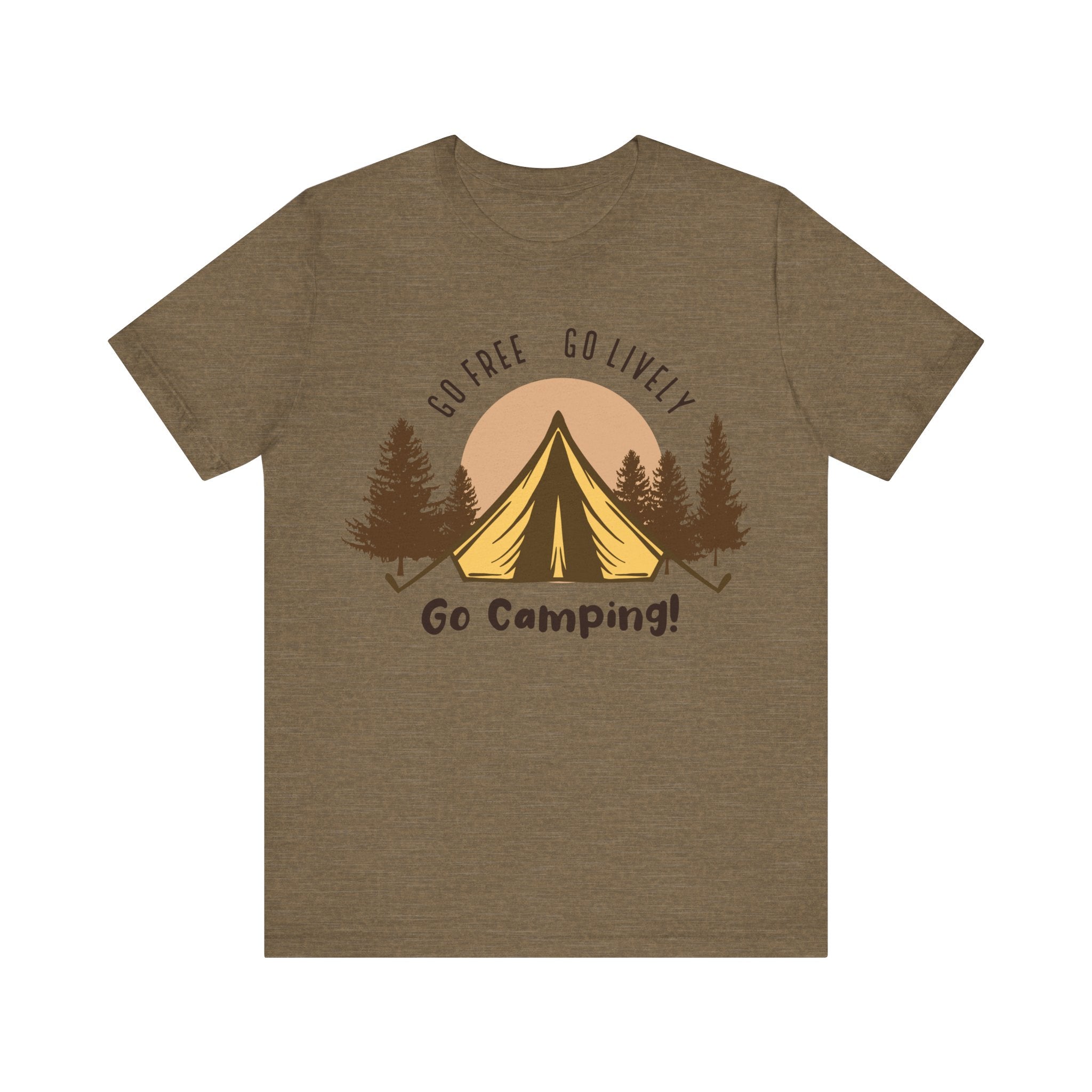 Go Free, Go Lively, Go Camping | Tee