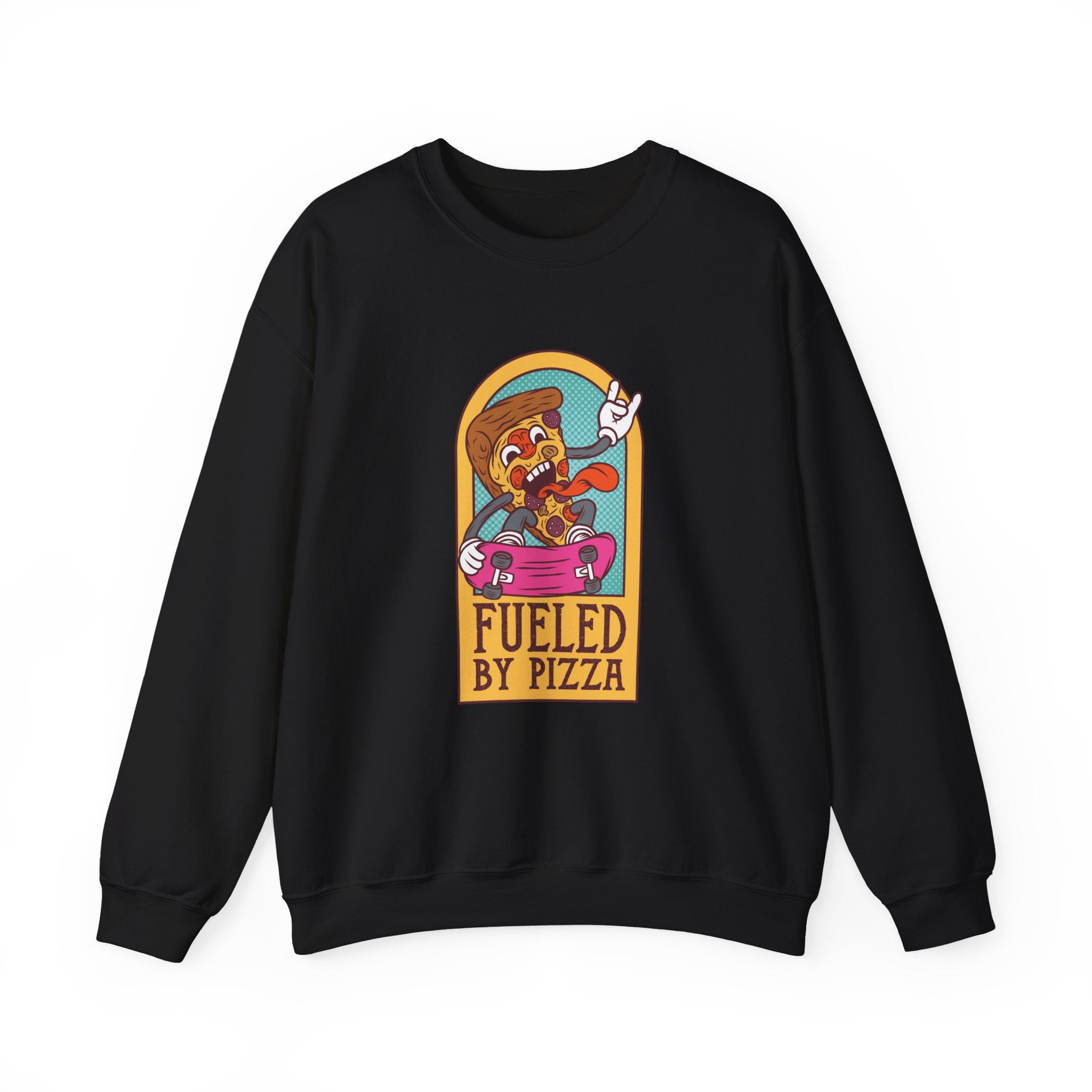 Fueled by Pizza | Crewneck Sweatshirt