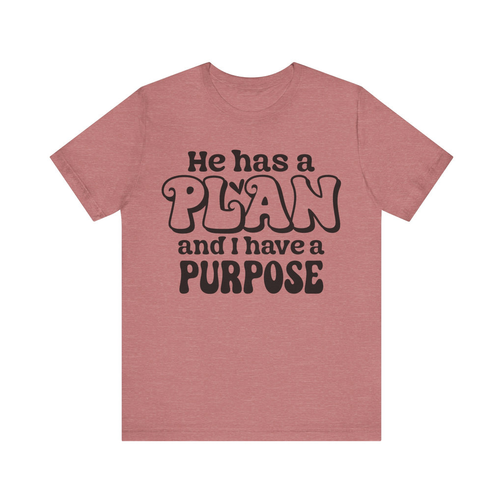 He Has a Plan | Tee