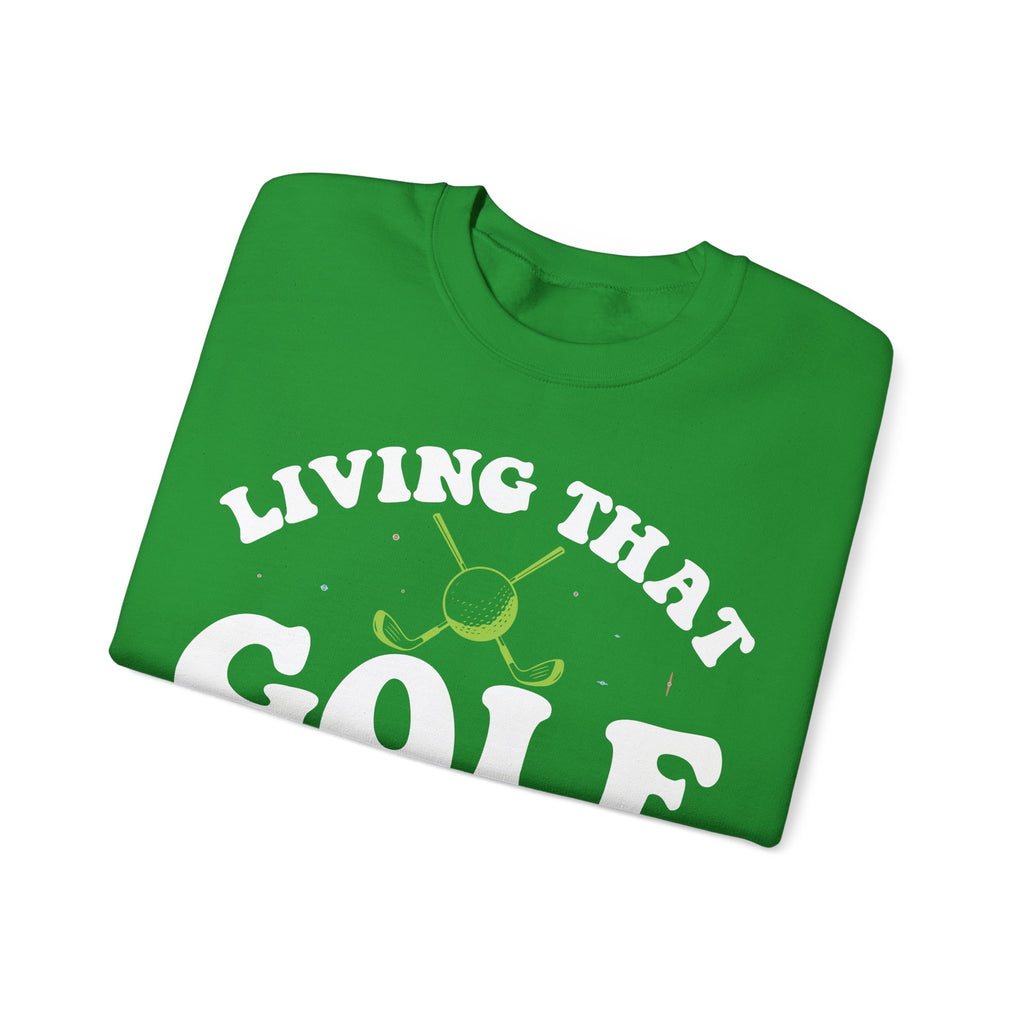 Living That Golf Mom Life | Crewneck Sweatshirt