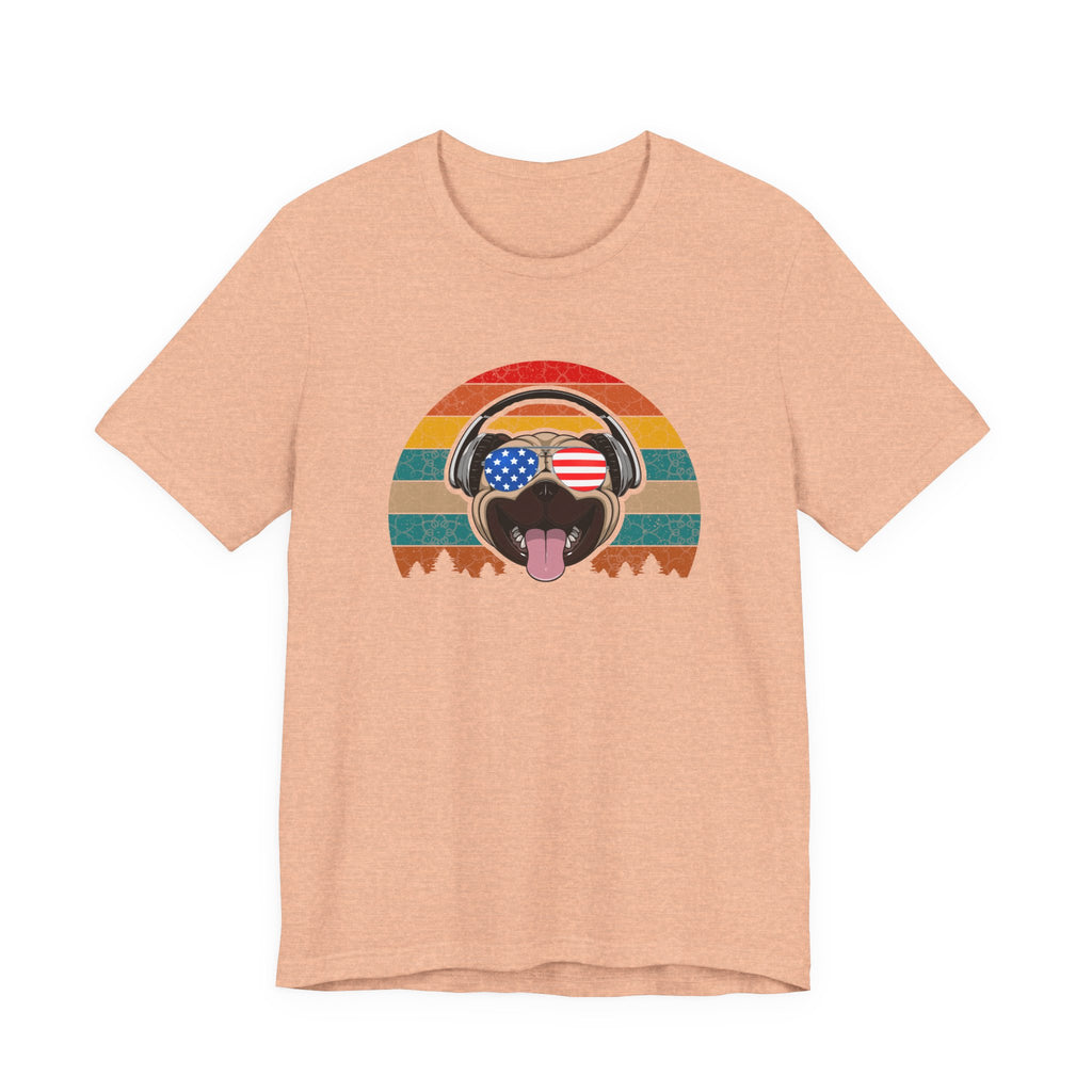 Happy American Pug | Tee