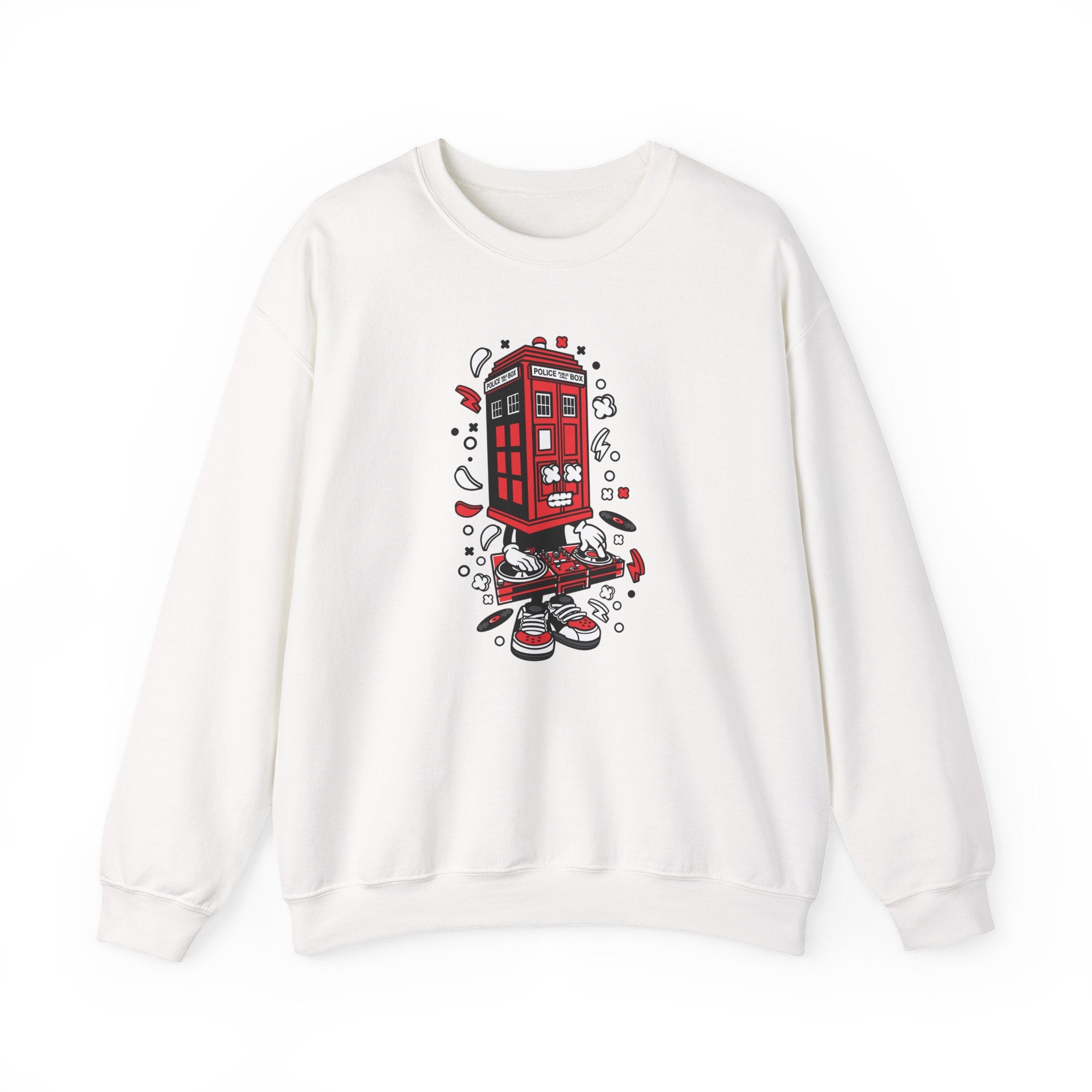Police Box DJ | Crewneck Sweatshirt