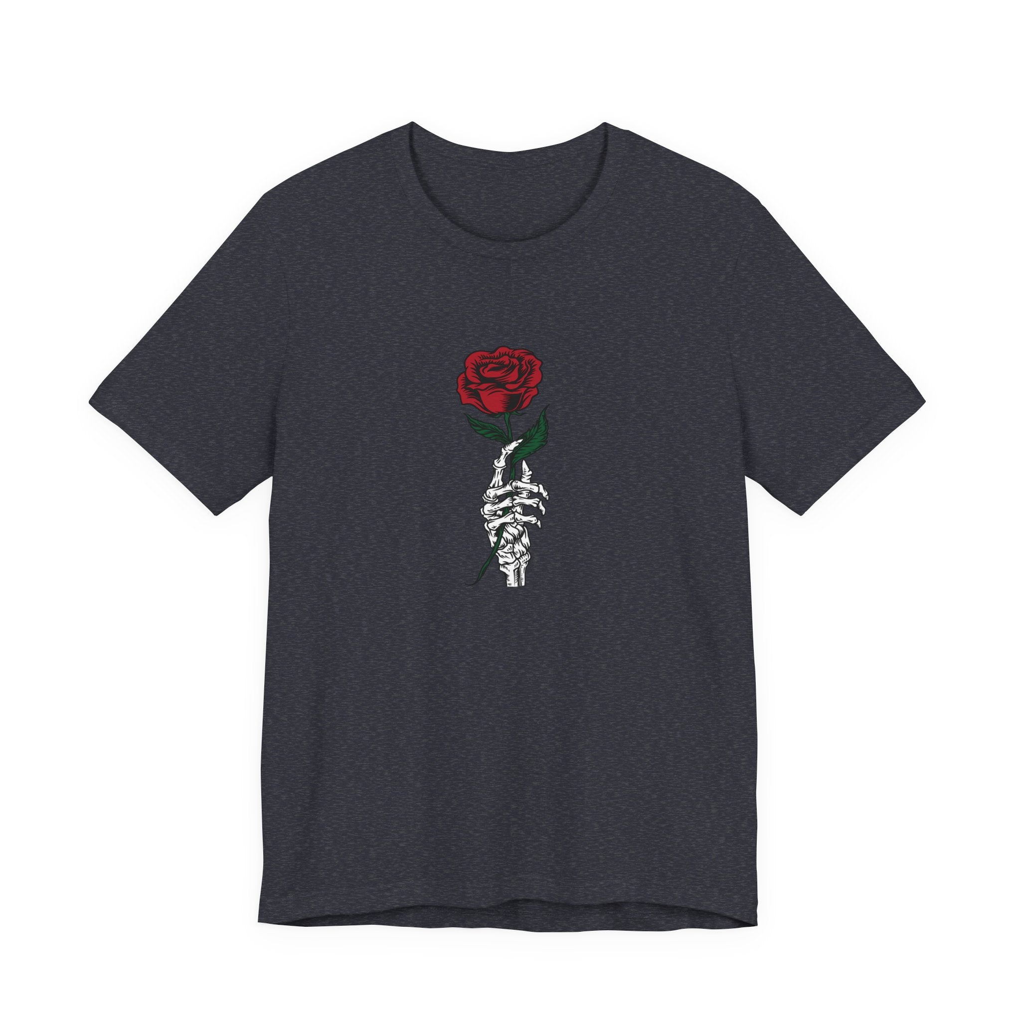Rose in Skeleton Hand | Tee