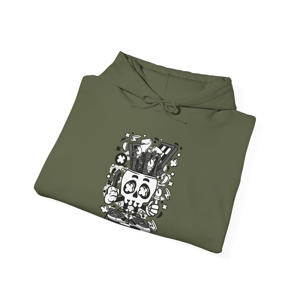 Chess Skull Head | Hoodie