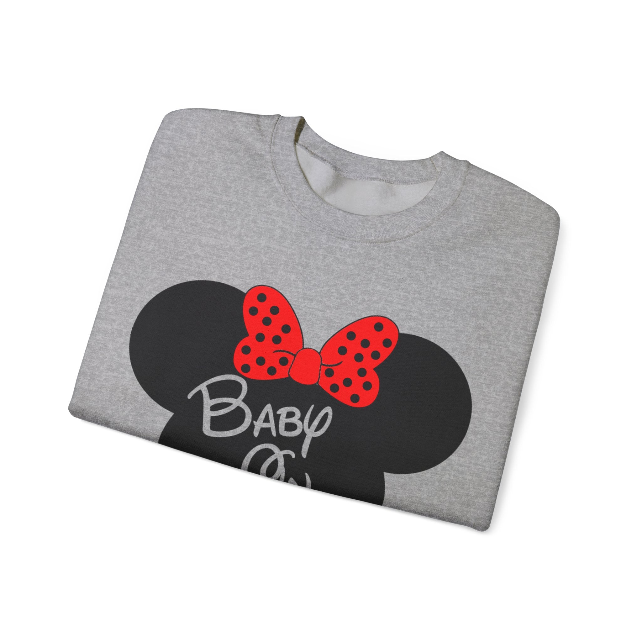 Baby on Board Mouse Ears | Crewneck Sweatshirt
