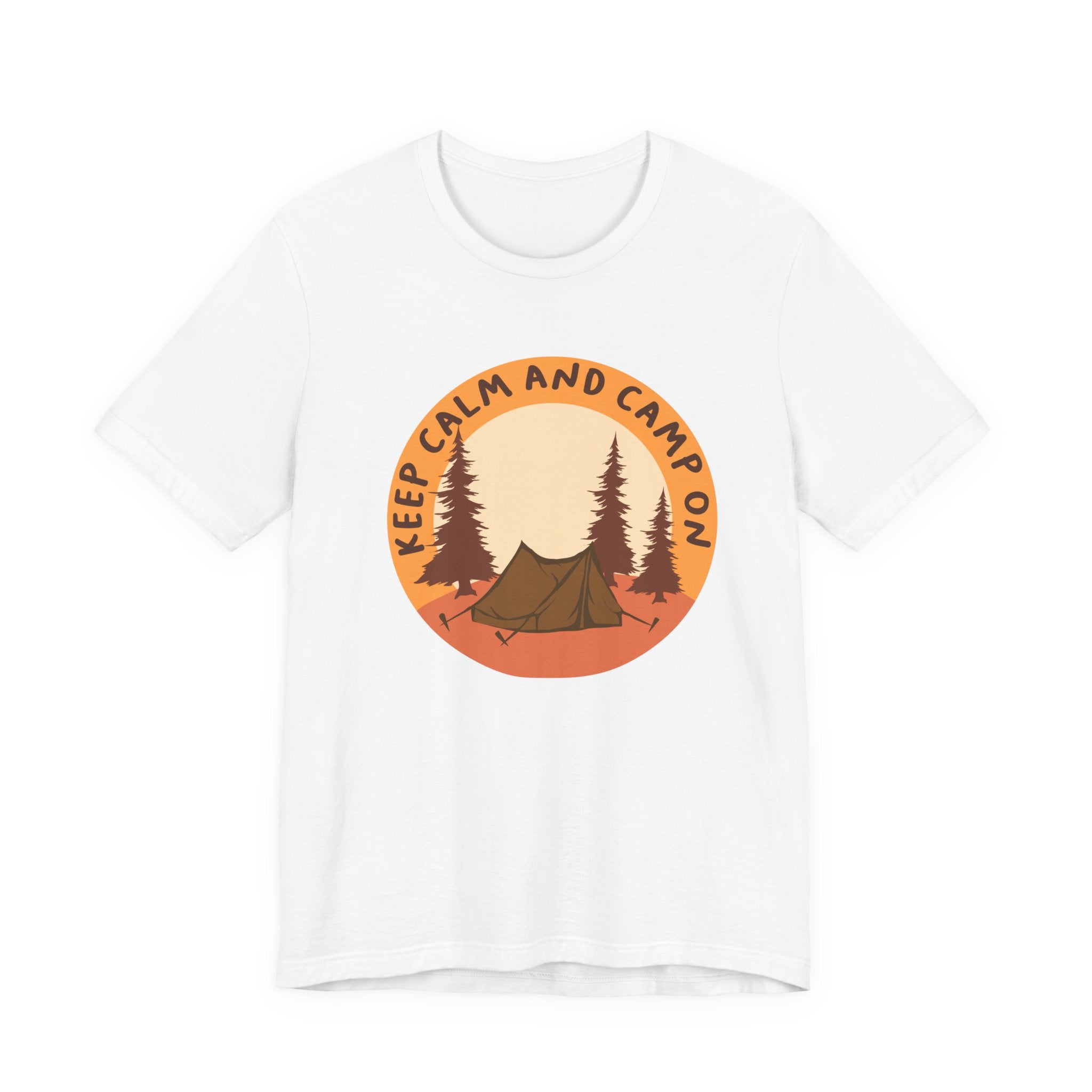 Keep Calm and Camp On | Tee