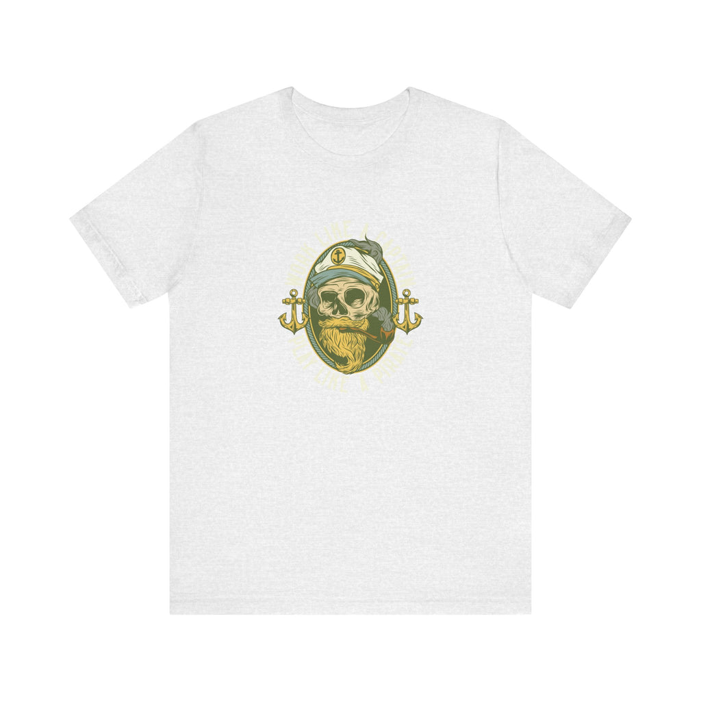 Work Like a Captain, Play Like a Pirate | Tee