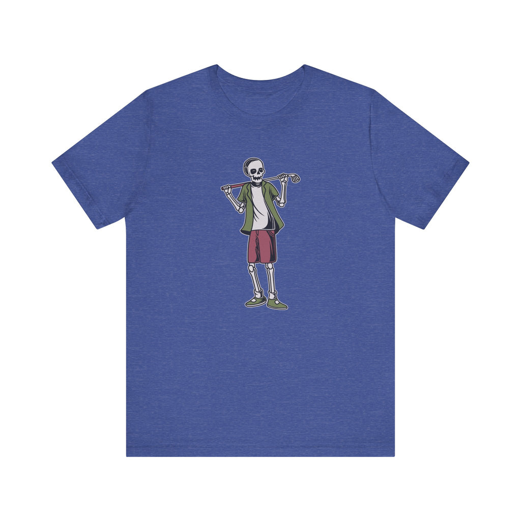 Standing Skeleton Golfer | Tee