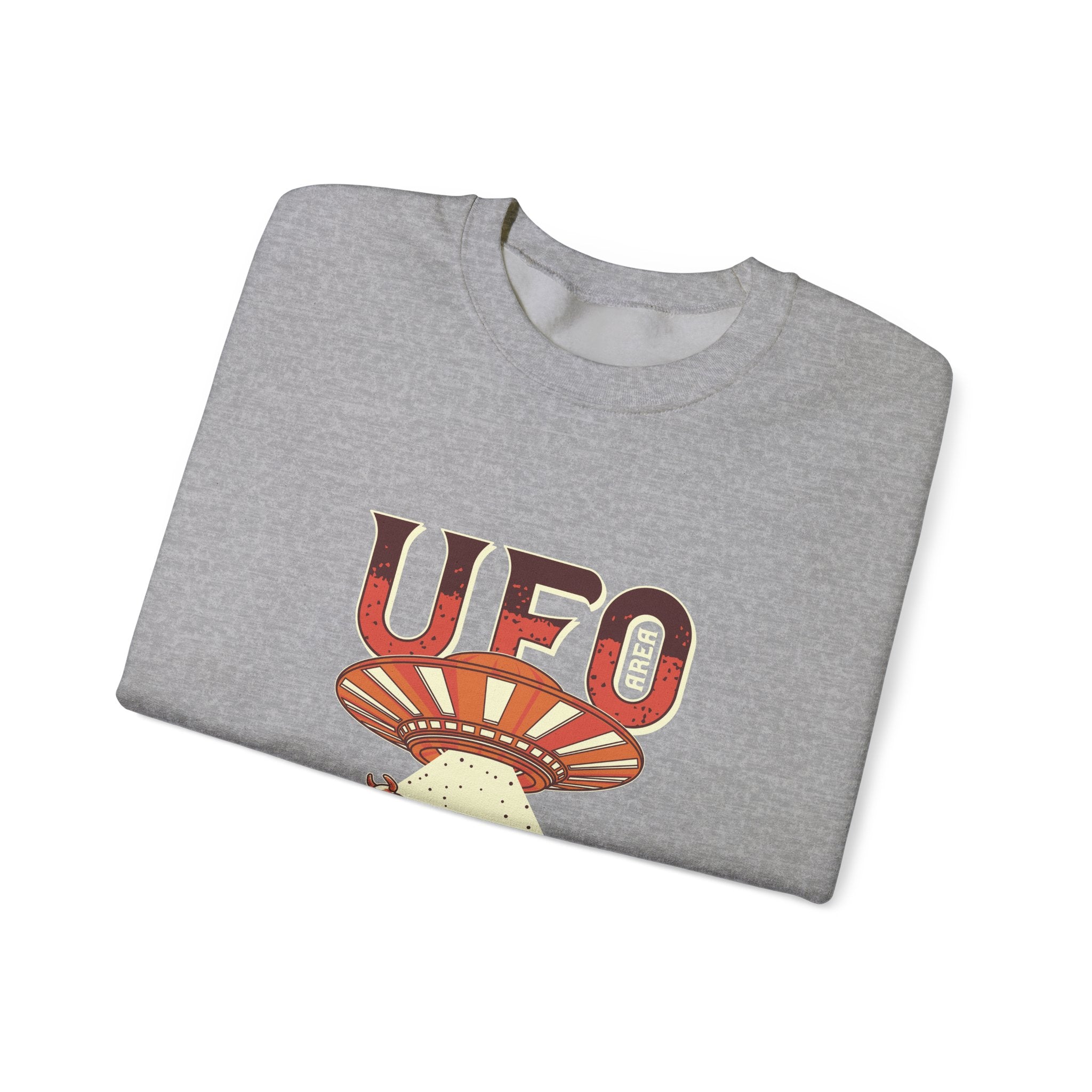 UFO Come With Me Cow | Crewneck Sweatshirt