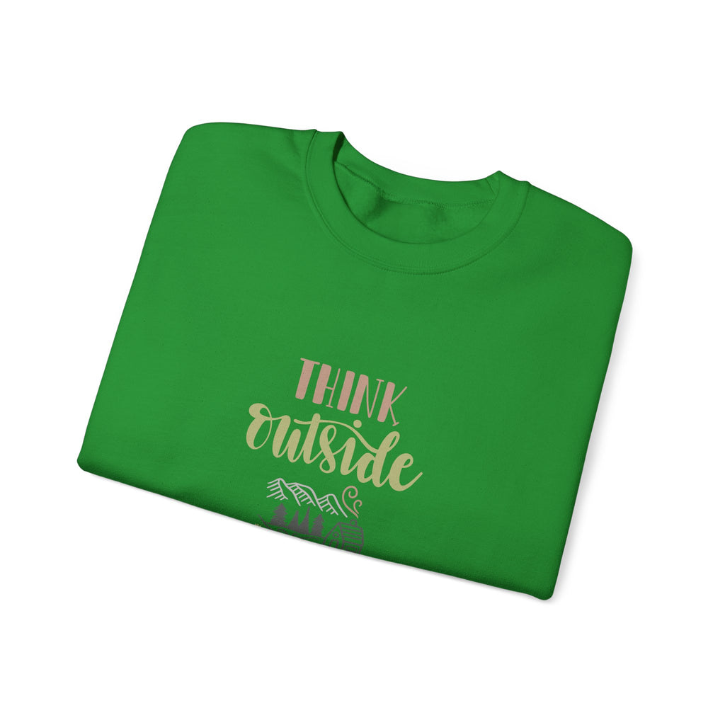Think Outside, No Box Required | Crewneck Sweatshirt