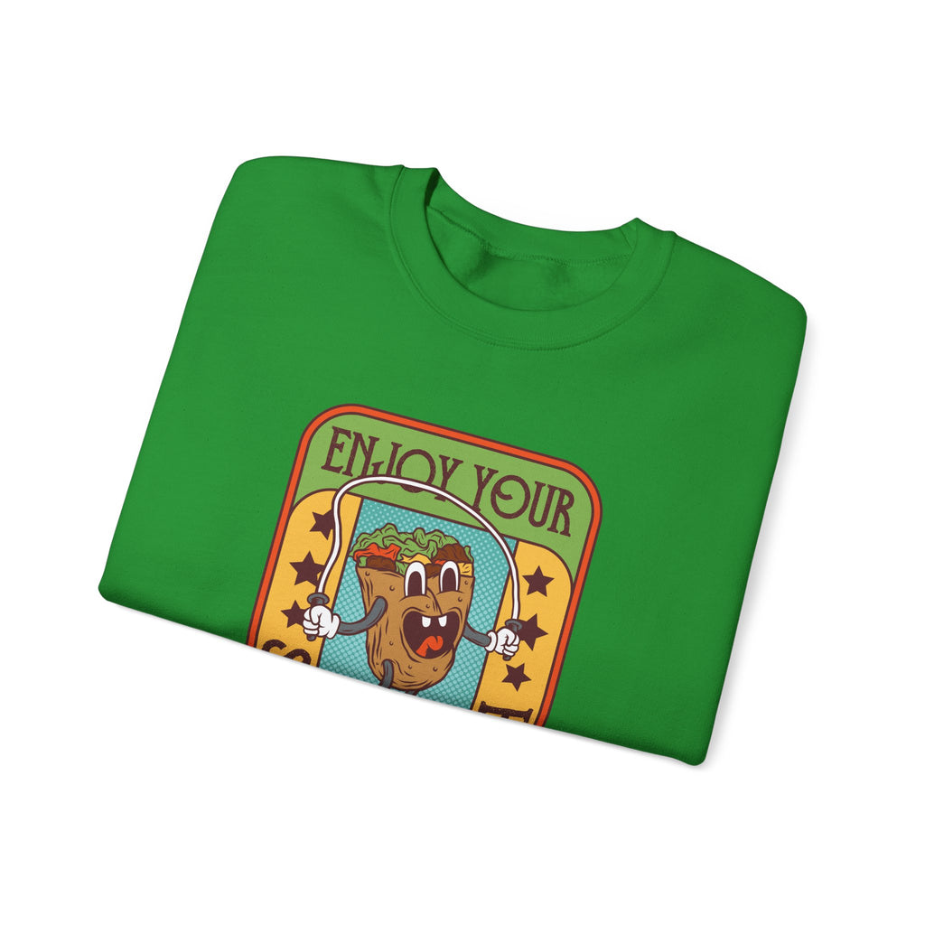 Enjoy Your Tasty Shawarma | Crewneck Sweatshirt