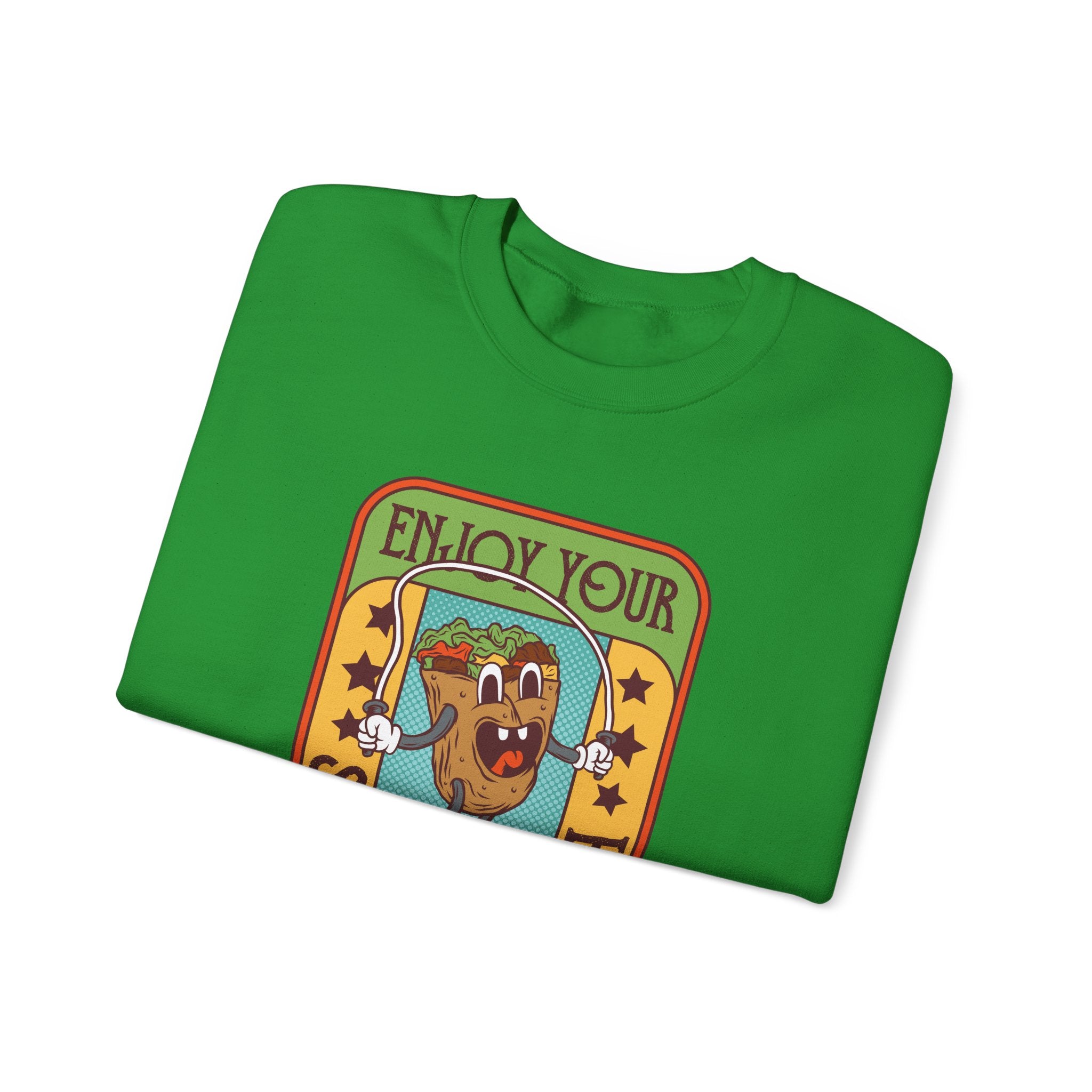 Enjoy Your Tasty Shawarma | Crewneck Sweatshirt
