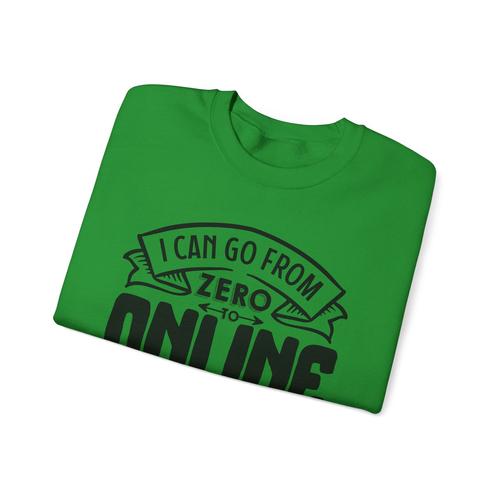 I Can Go From Zero to Online Detective in 3.5 Seconds | Crewneck Sweatshirt