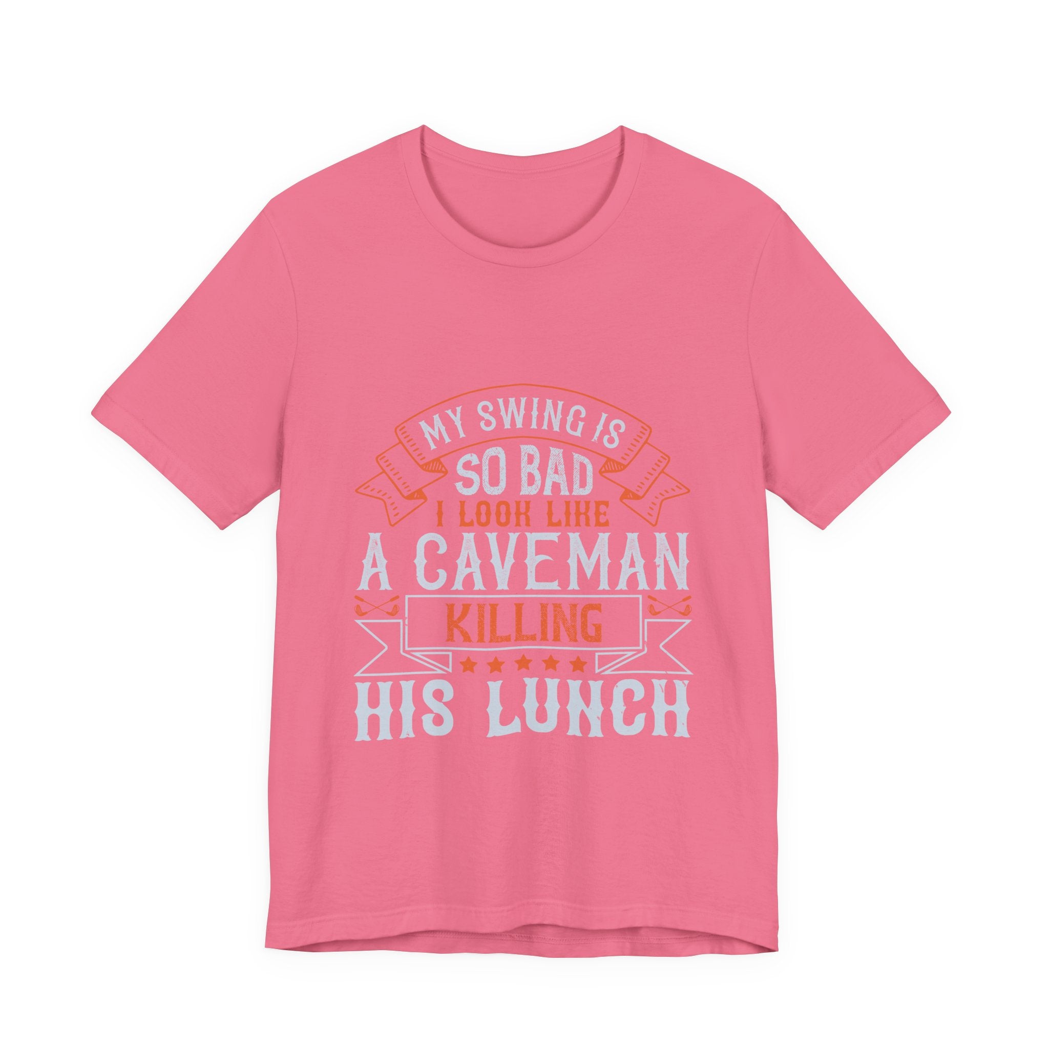 My Swing Is So Bad I Look Like a Caveman Killing His Lunch | Tee