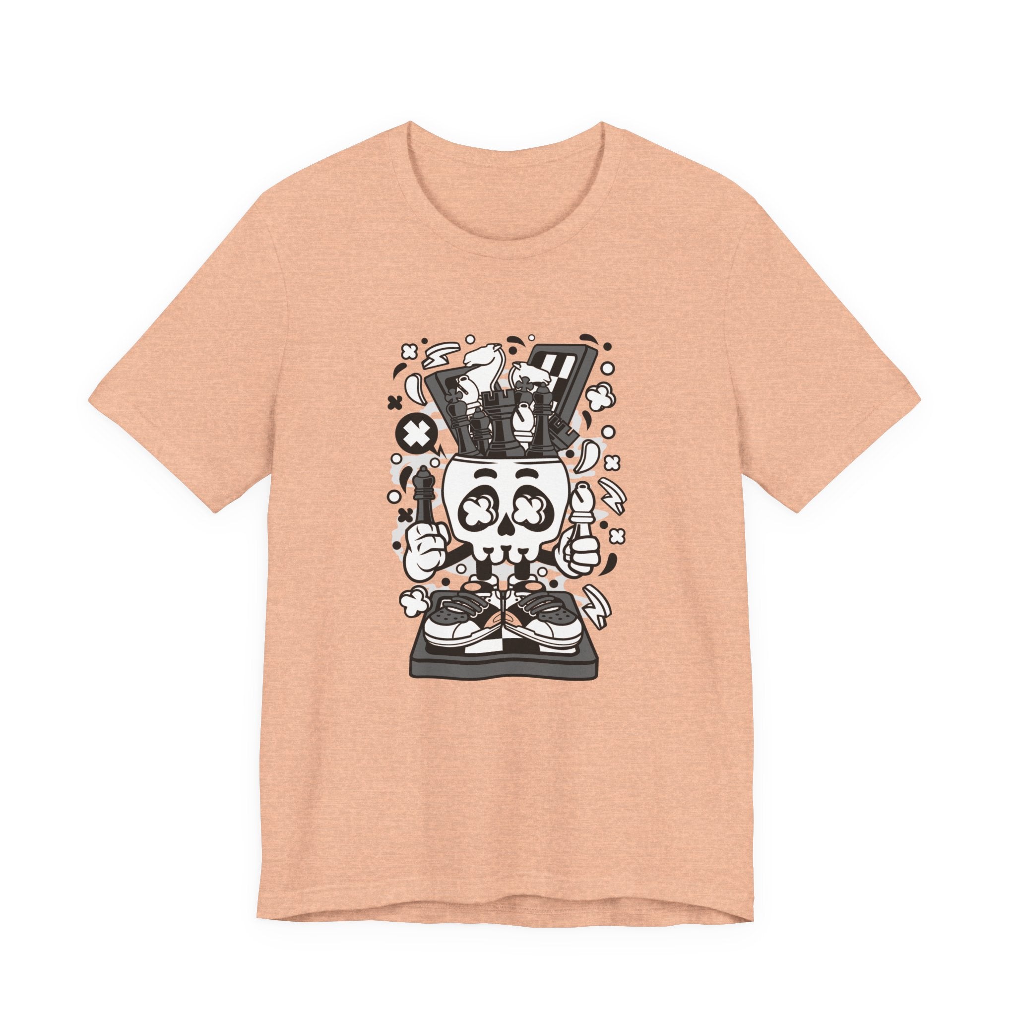 Chess Skull Head | Tee