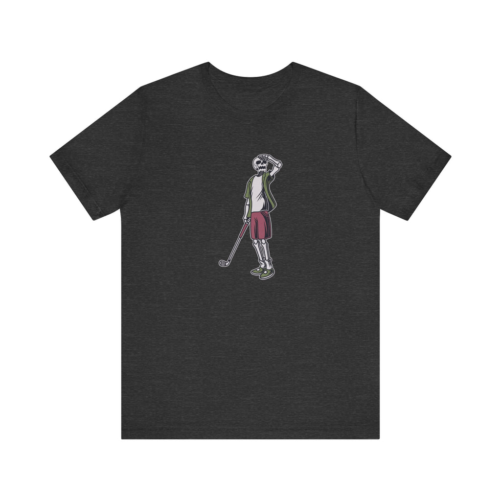 Long Ball Skeleton Golfer | Tee