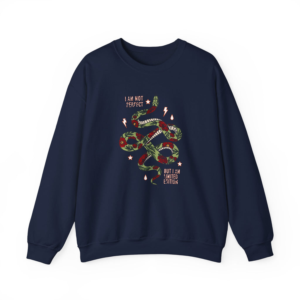 I Am Not Perfect but I Am Limited Edition Snake | Crewneck Sweatshirt