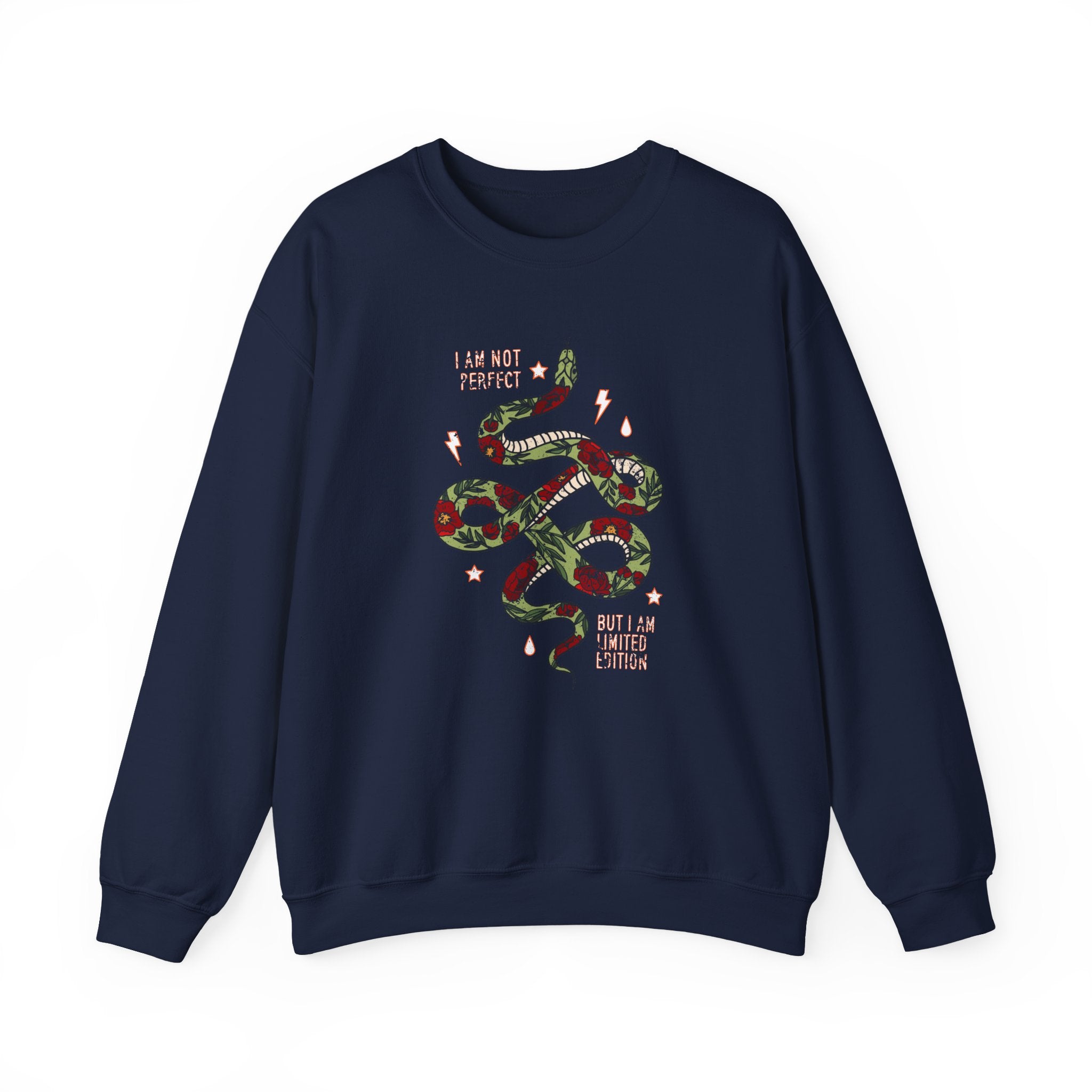 I Am Not Perfect but I Am Limited Edition Snake | Crewneck Sweatshirt