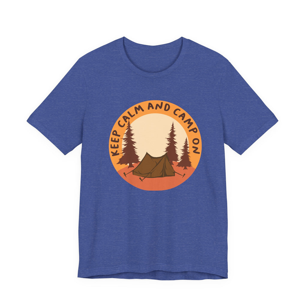 Keep Calm and Camp On | Tee