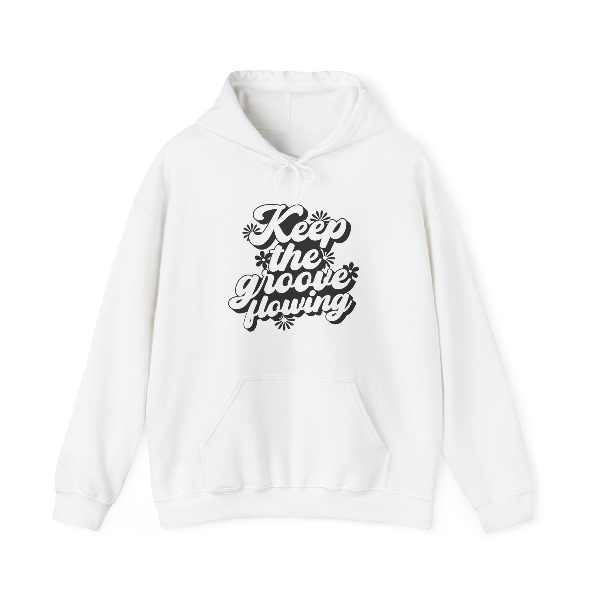 Keep the Groove Flowing Flowers | Hoodie