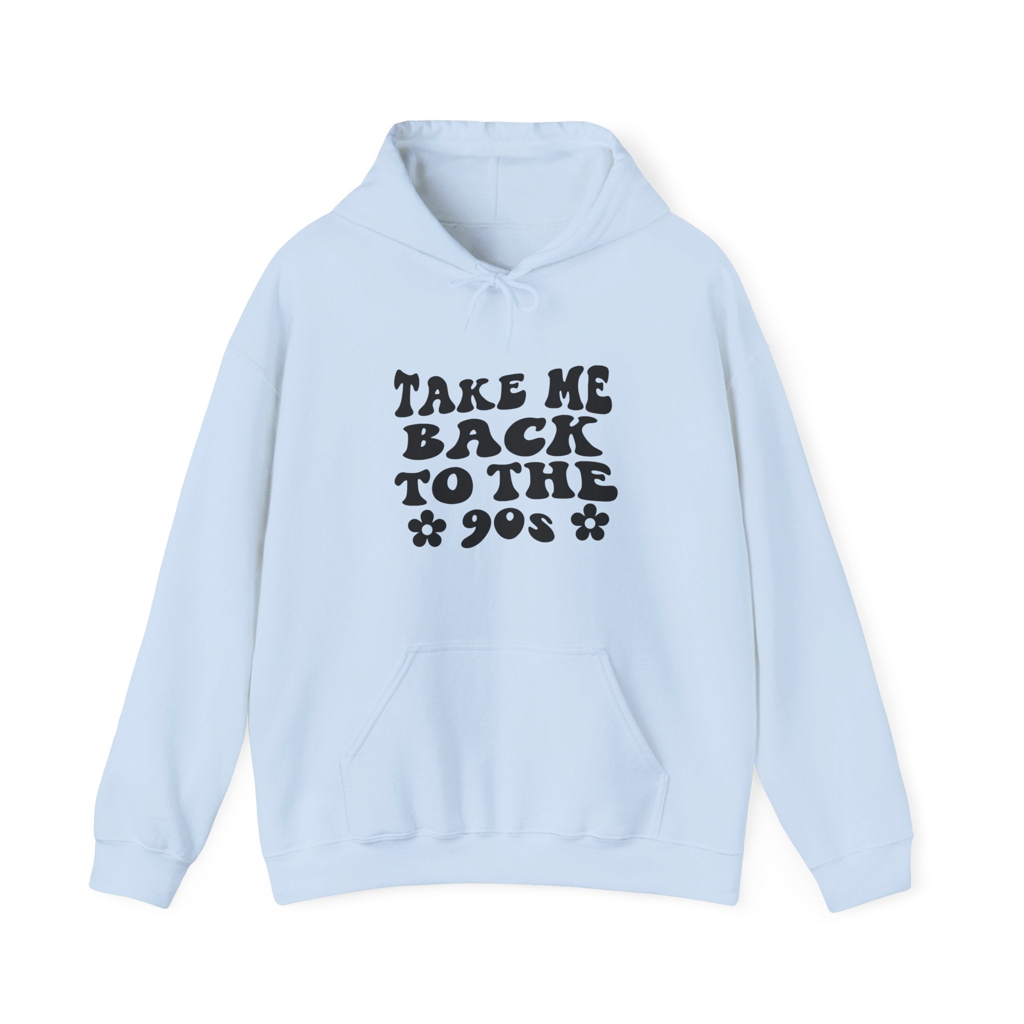 Take Me Back to the 90s in Black | Hoodie