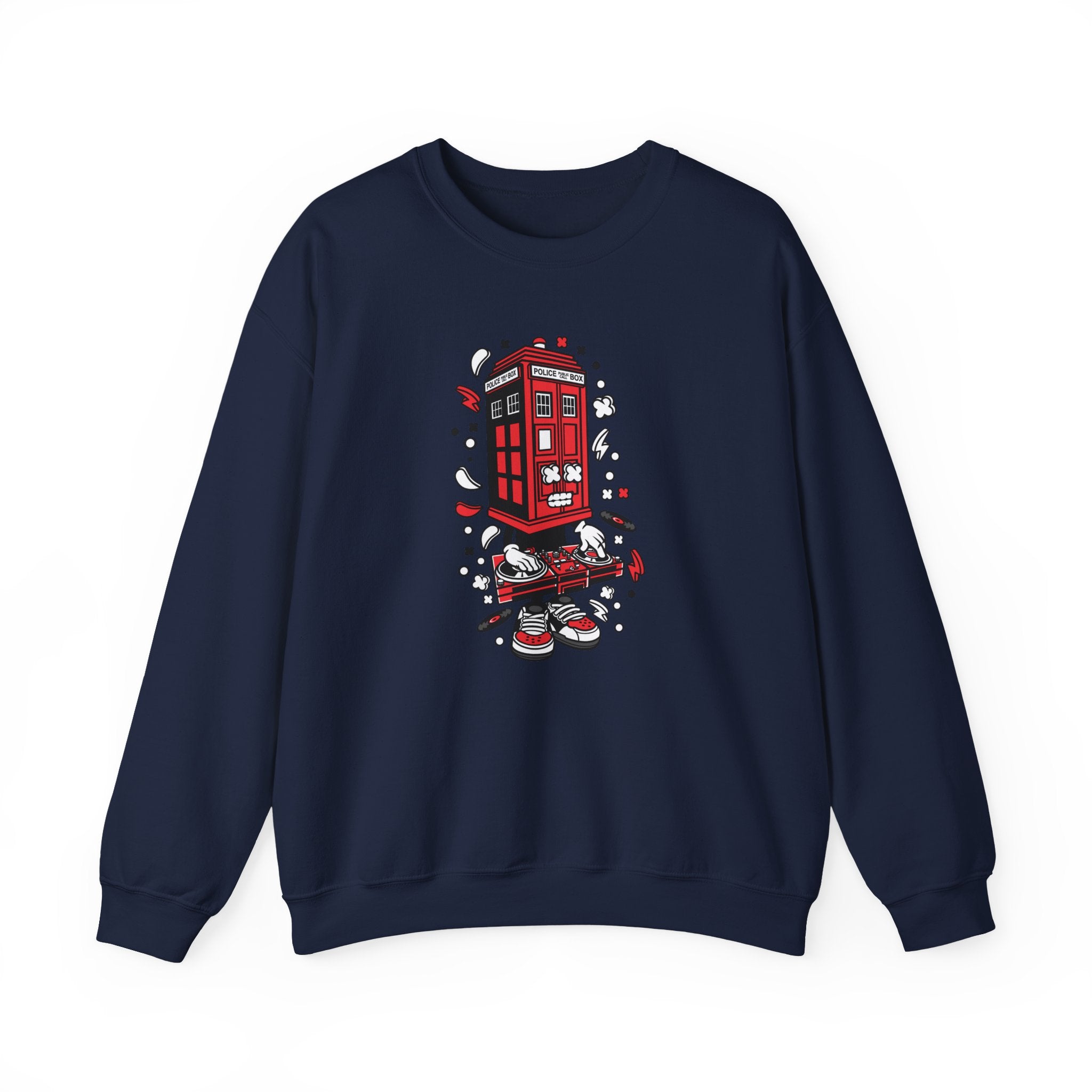 Police Box DJ | Crewneck Sweatshirt