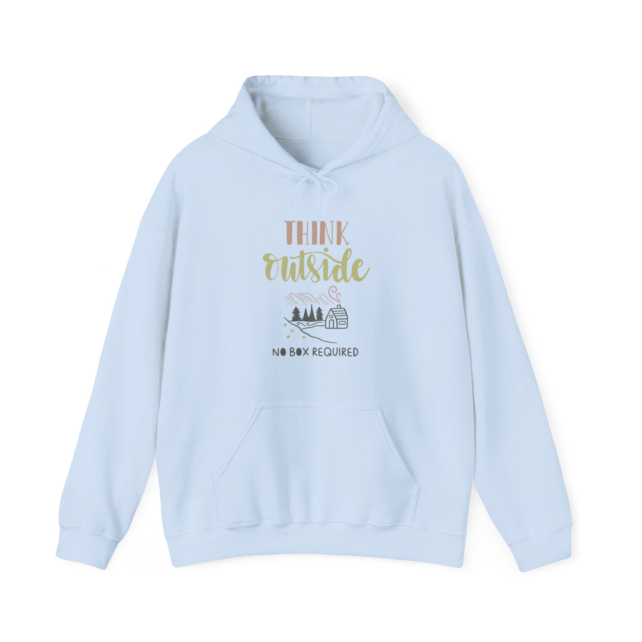 Think Outside, No Box Required | Hoodie