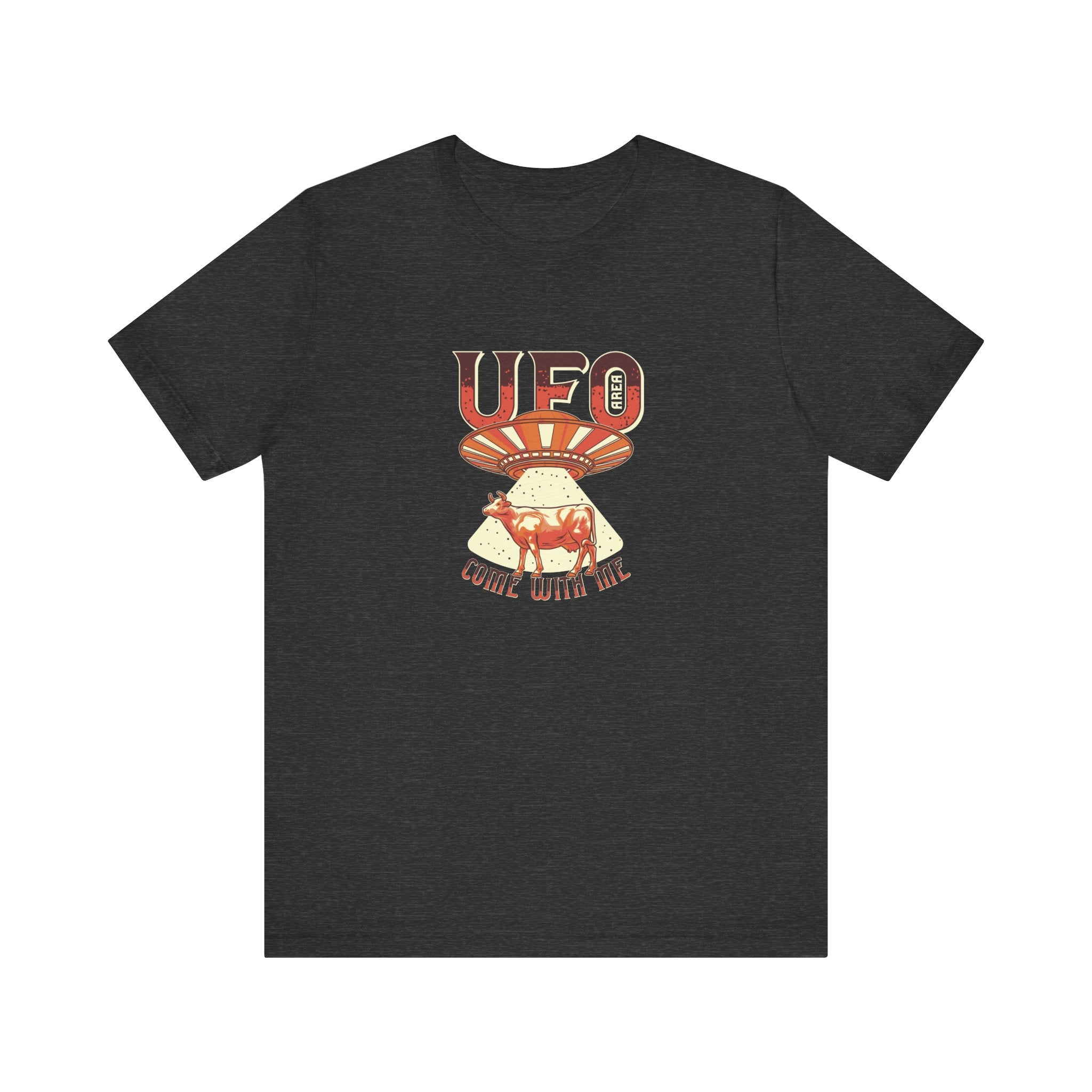 UFO Come With Me Cow | Tee