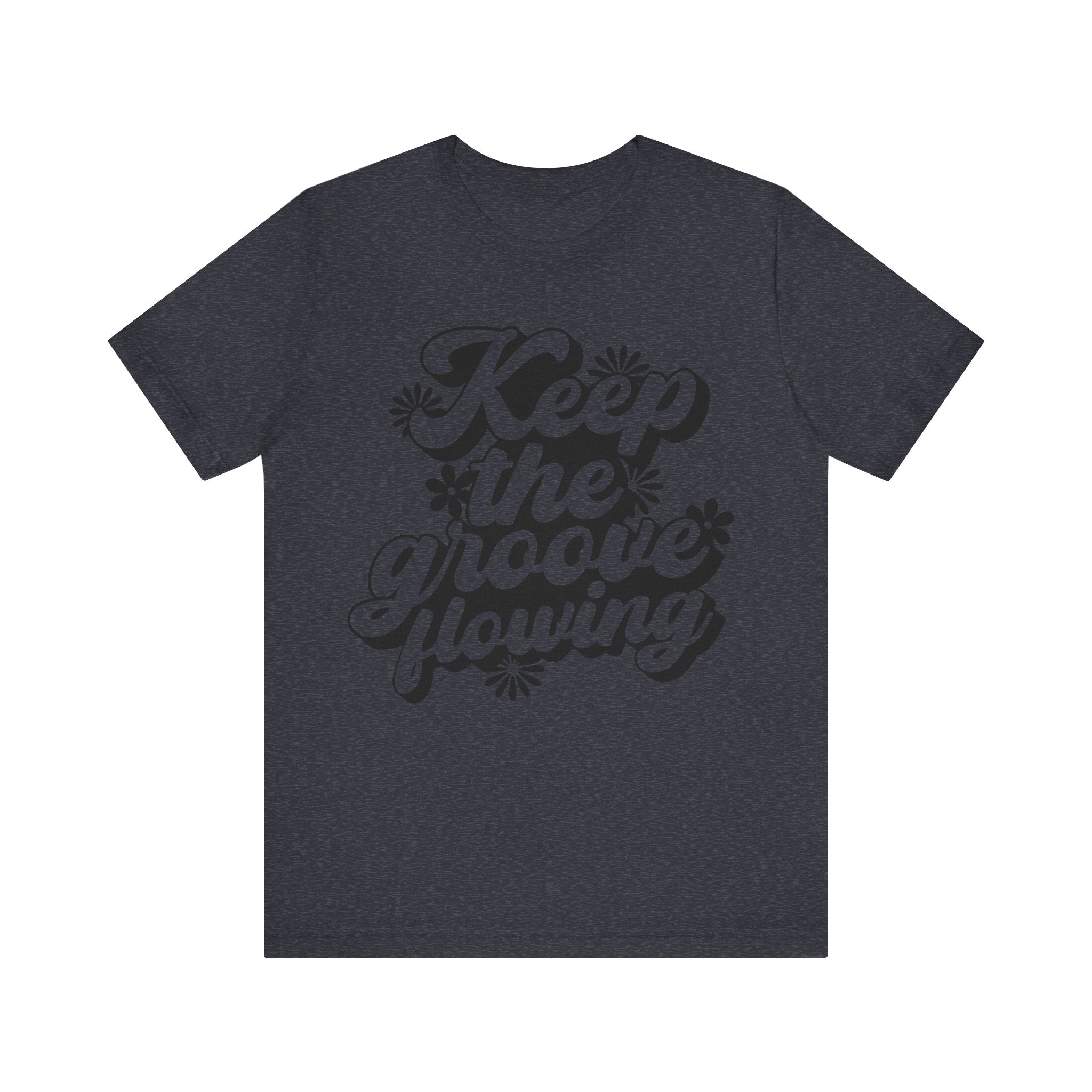 Keep the Groove Flowing Flowers | Tee