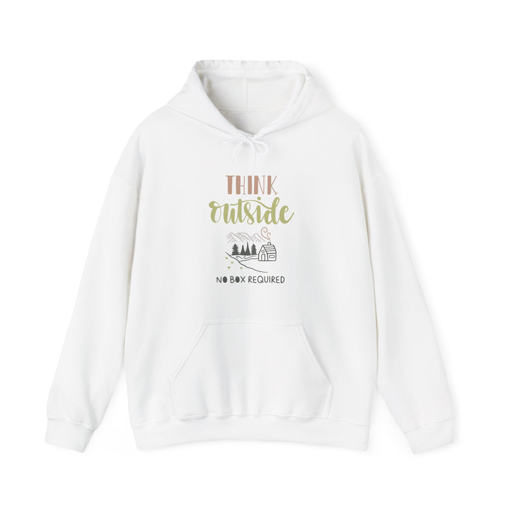 Think Outside, No Box Required | Hoodie