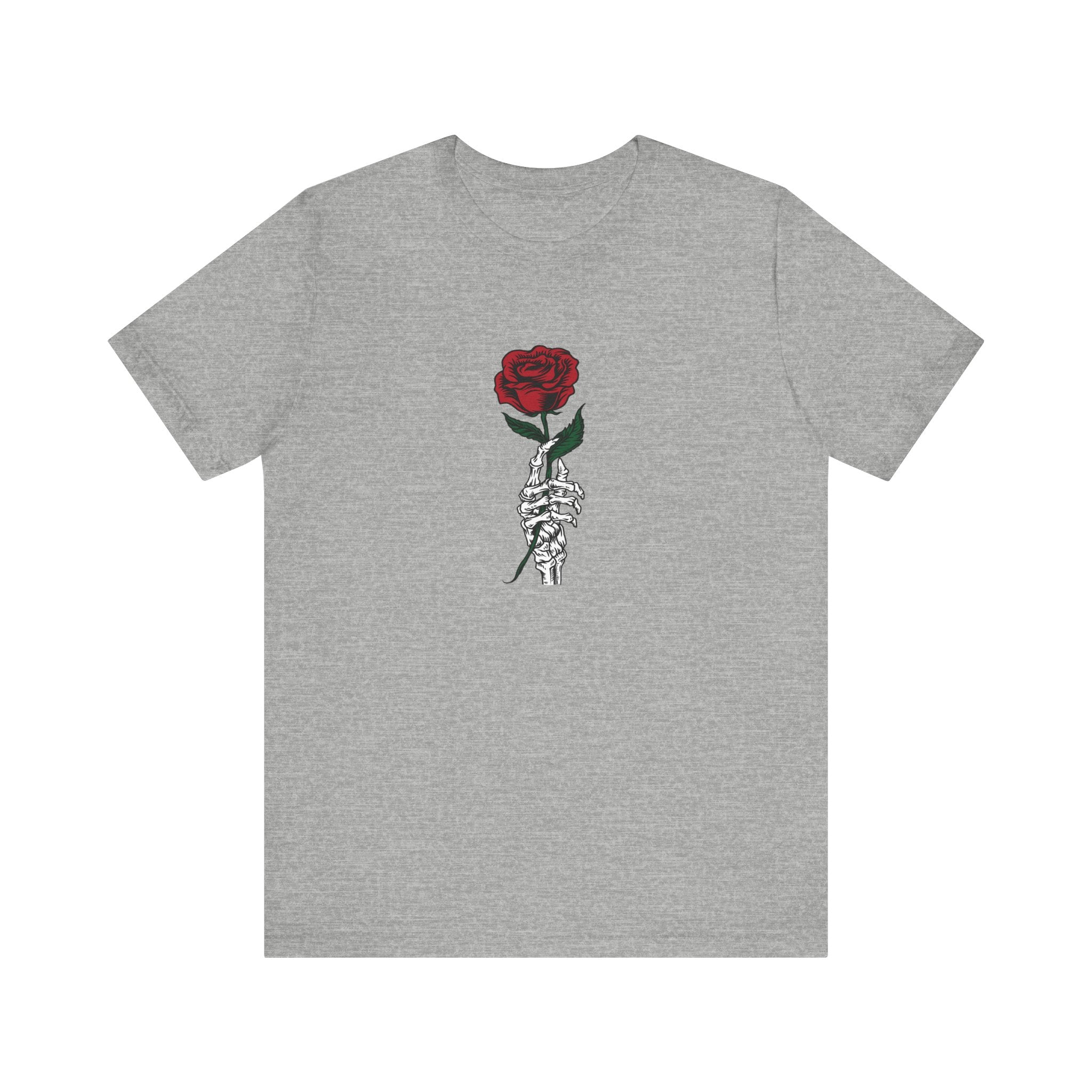 Rose in Skeleton Hand | Tee