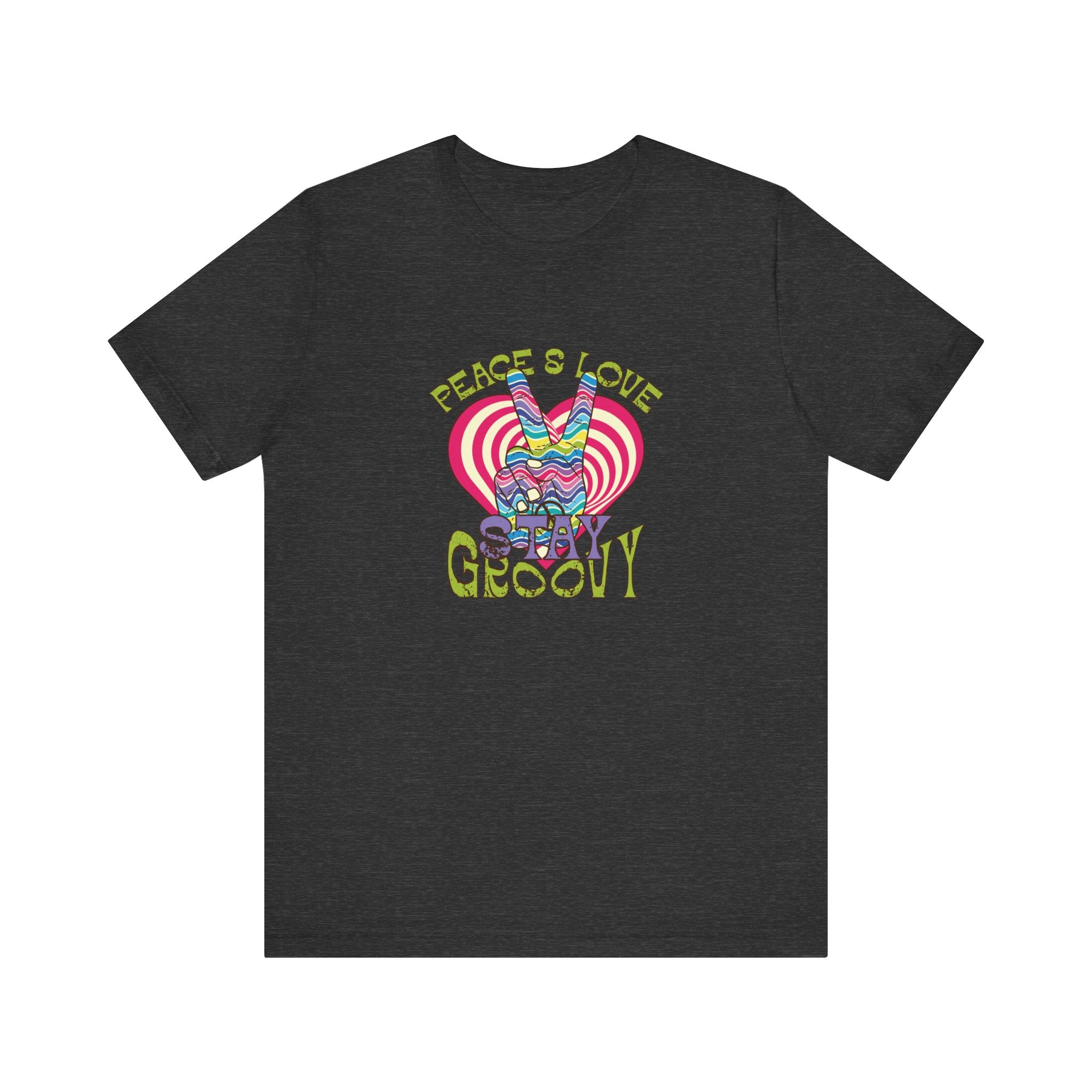Peace and Love, Stay Groovy | Tee