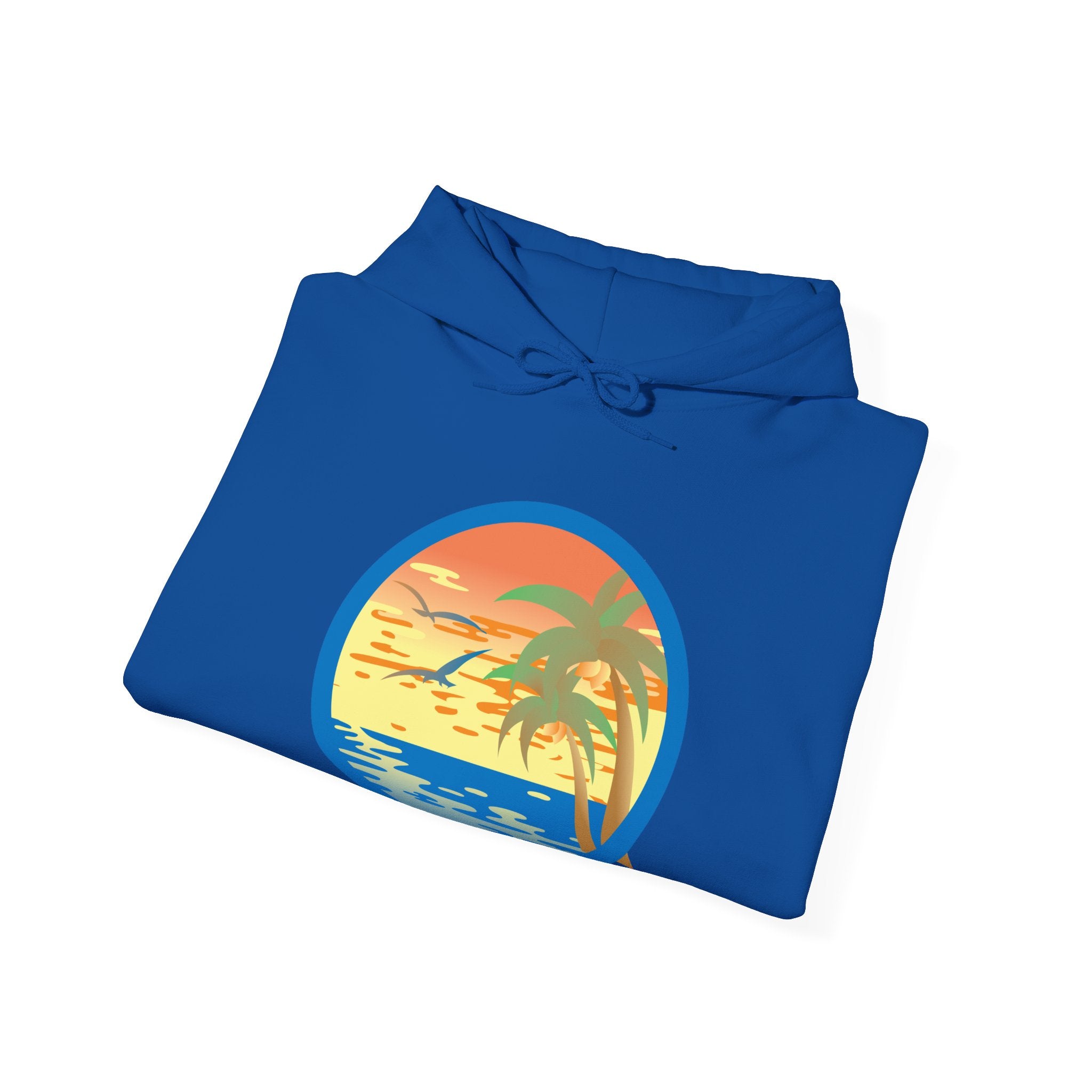 Colored Sunset and Beach | Hoodie