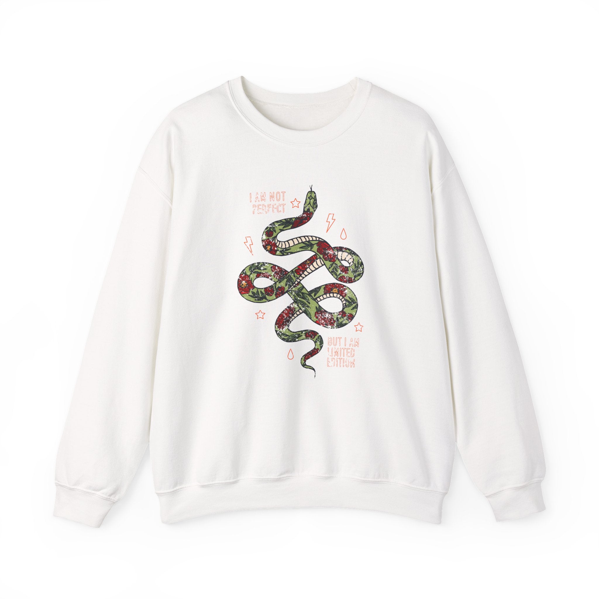 I Am Not Perfect but I Am Limited Edition Snake | Crewneck Sweatshirt