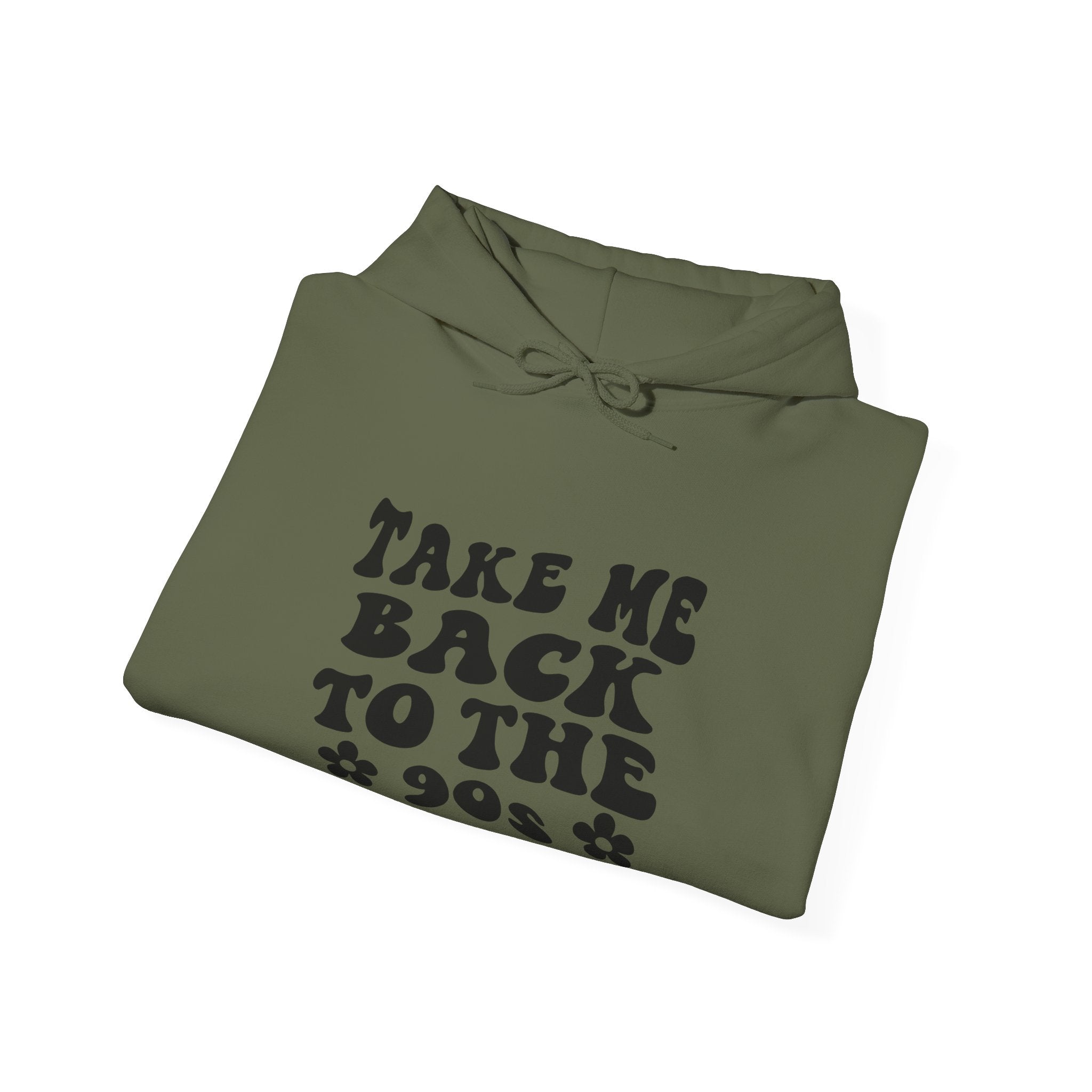 Take Me Back to the 90s in Black | Hoodie
