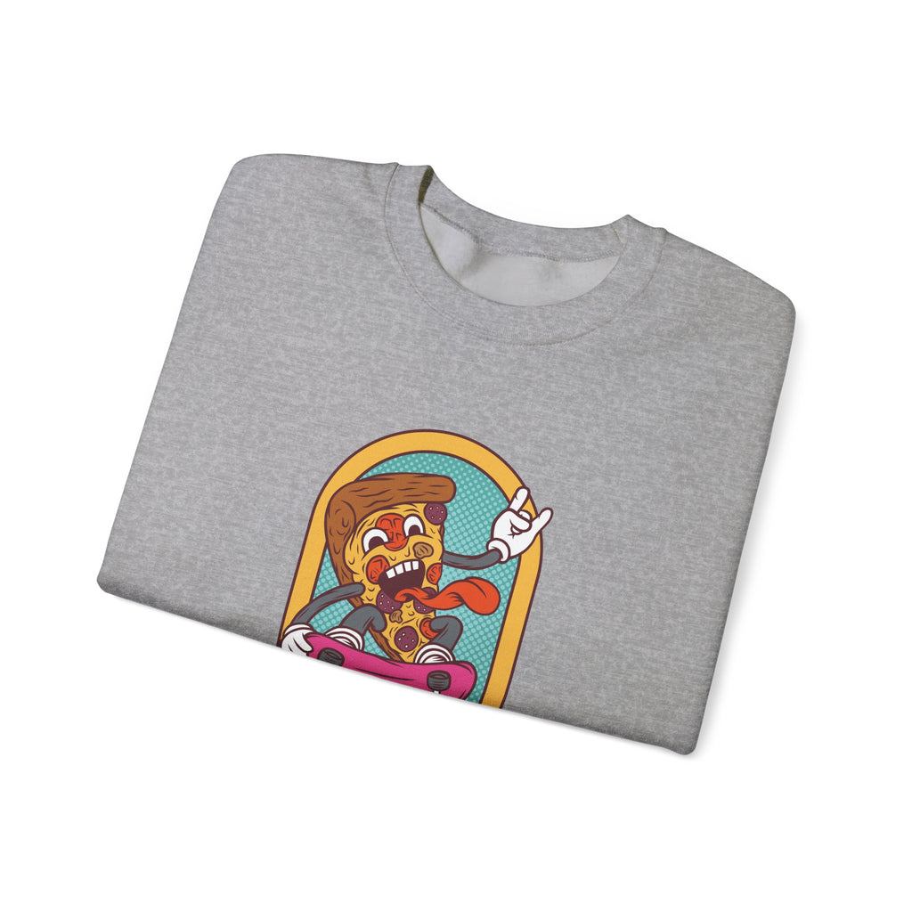 Fueled by Pizza | Crewneck Sweatshirt
