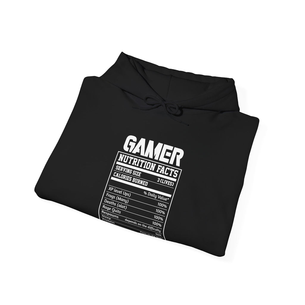 Gamer Nutrition Facts | Hoodie