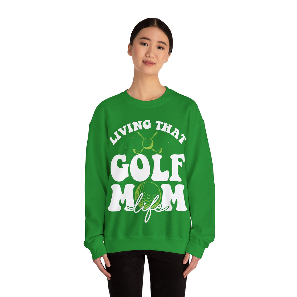Living That Golf Mom Life | Crewneck Sweatshirt