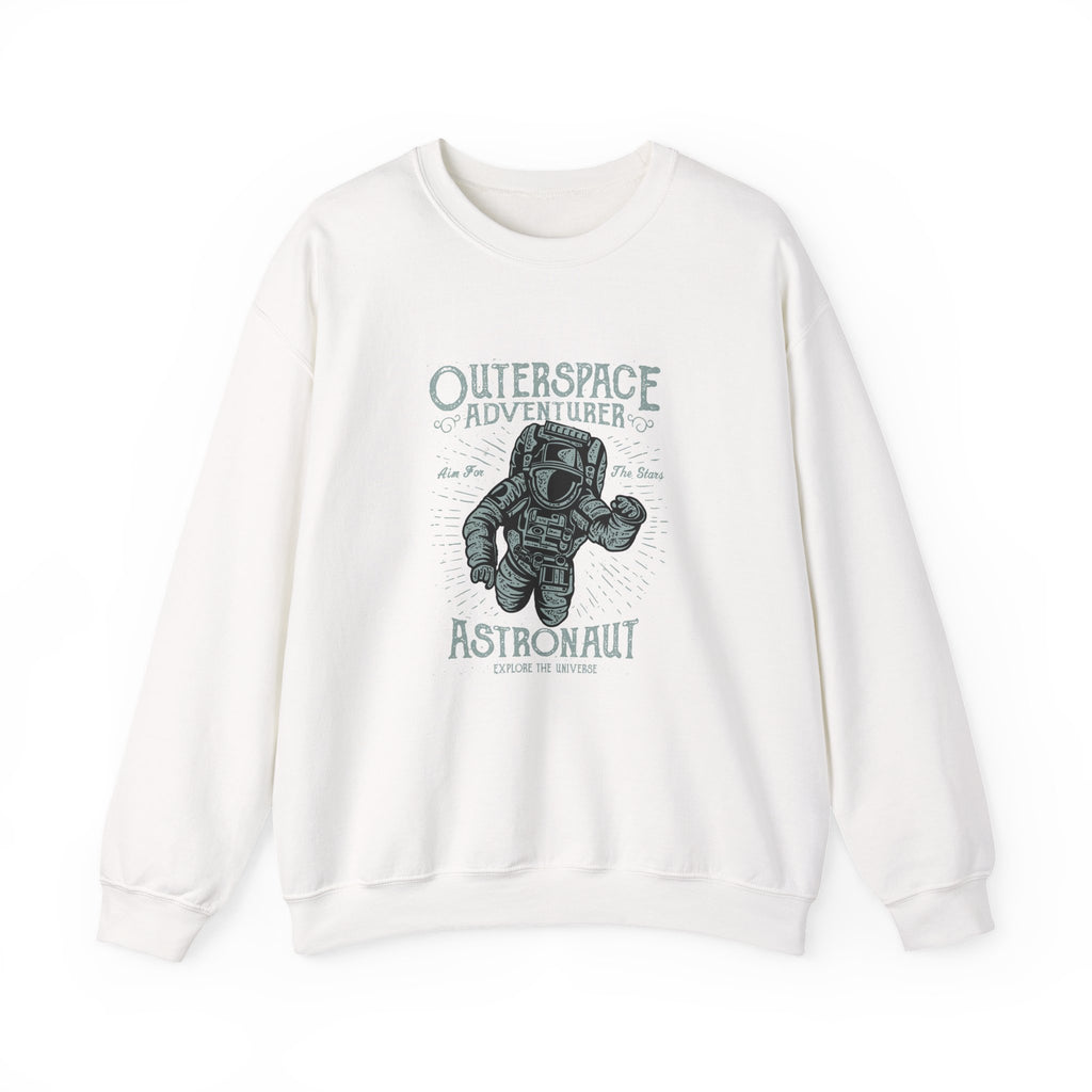 Outer Space Adventurer Astronaut | Crewneck Sweatshirt